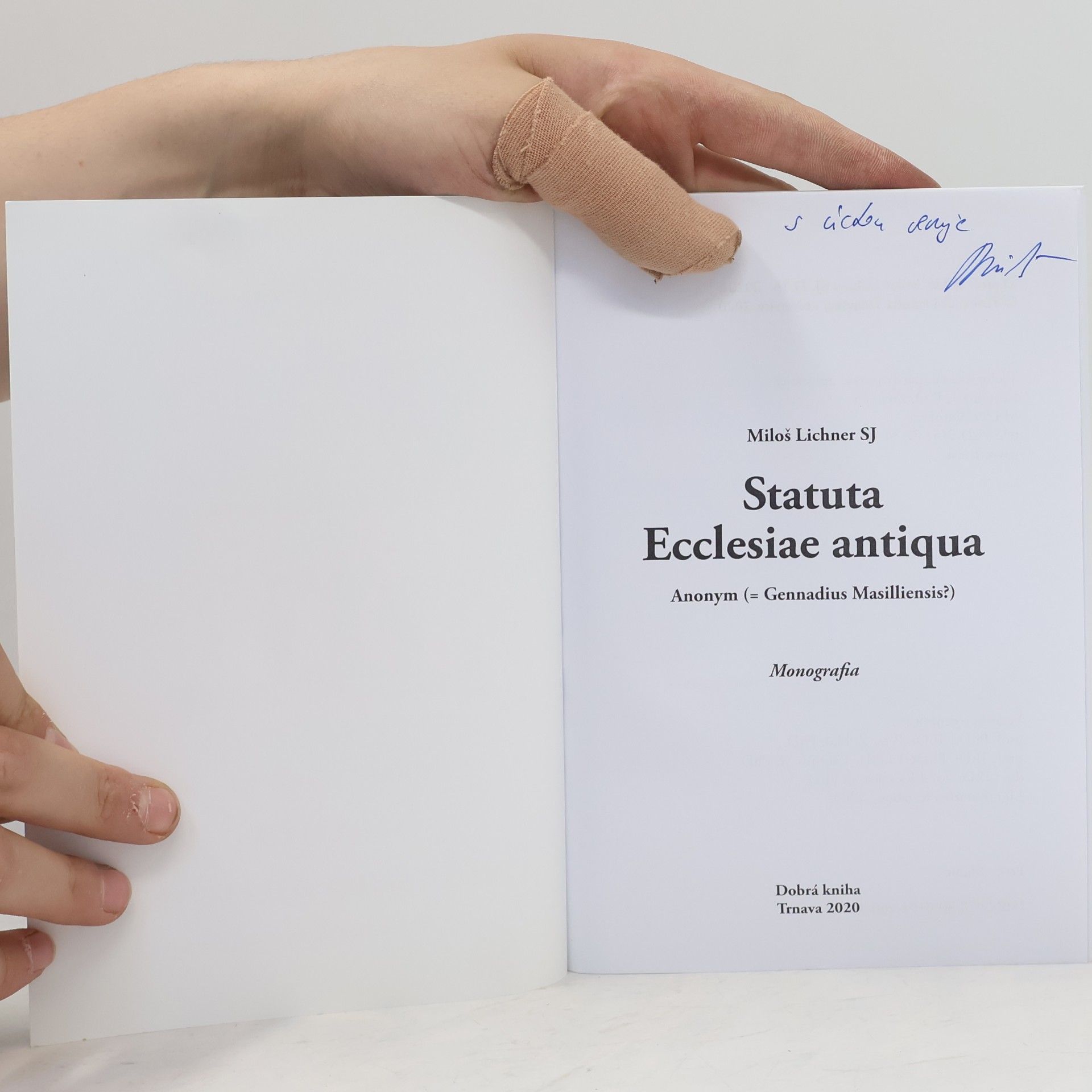 Miloš Lichner Statuta Ecclesiae antiqua