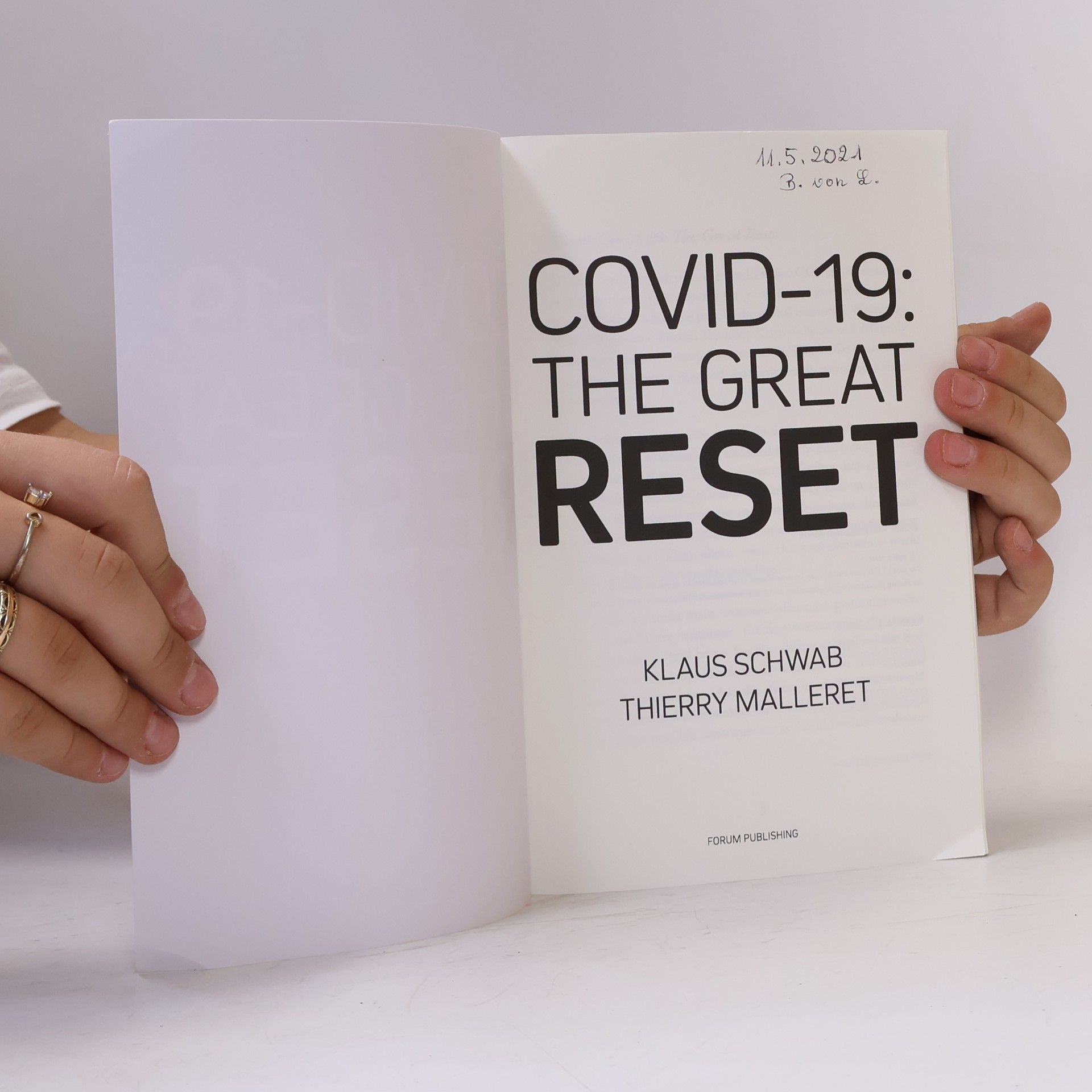 Klaus Schwab COVID-19 : the great reset