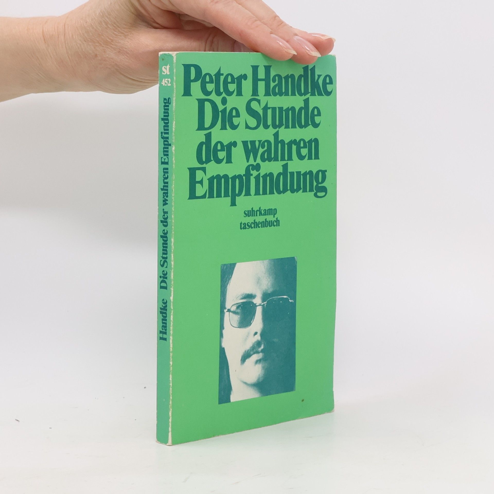 Peter Handke Die Stunde der wahren Empfindung