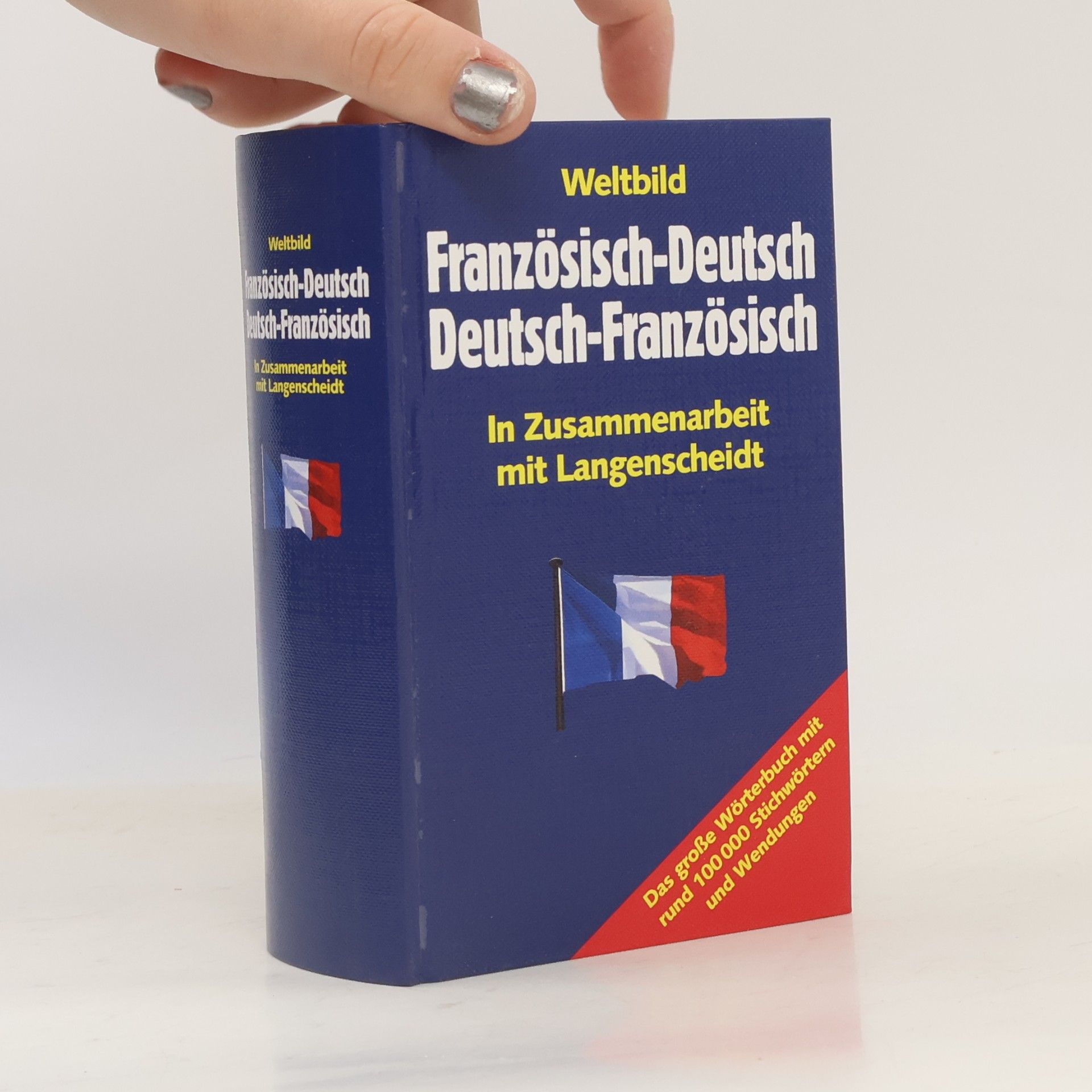 Gustav Langenscheidt Weltbild französisch-deutsch, deutsch-französisch