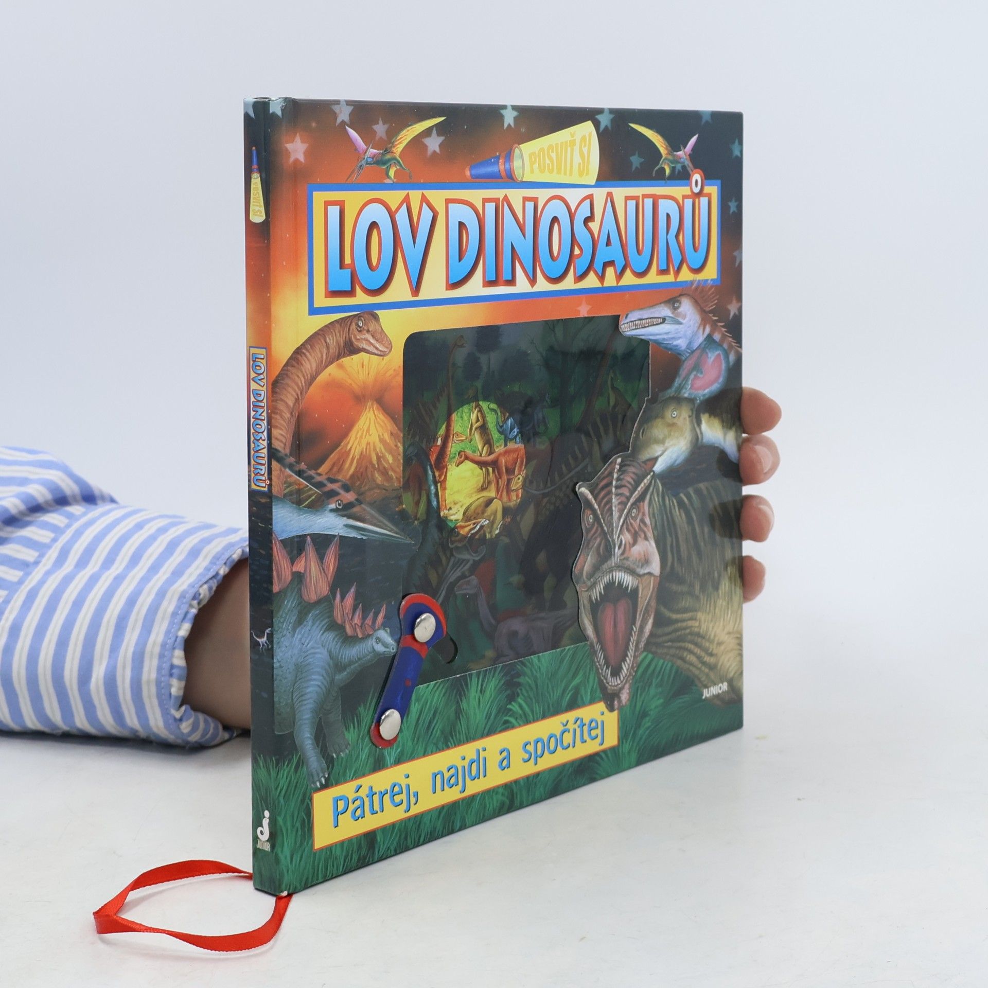 Kolektív autorov Lov dinosaurů : pátrej, najdi a spočítej