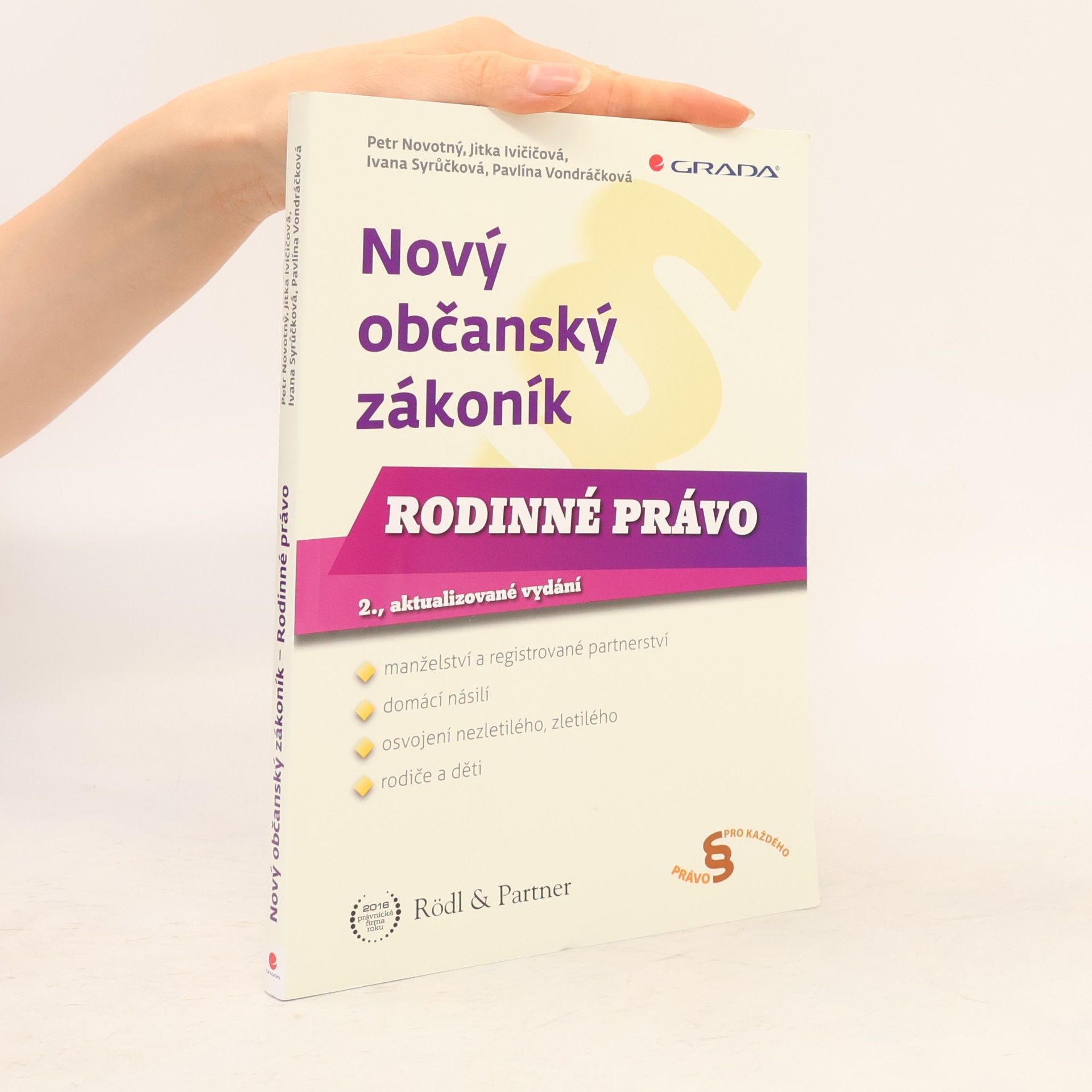 Nový občanský zákoník - Rodinné právo