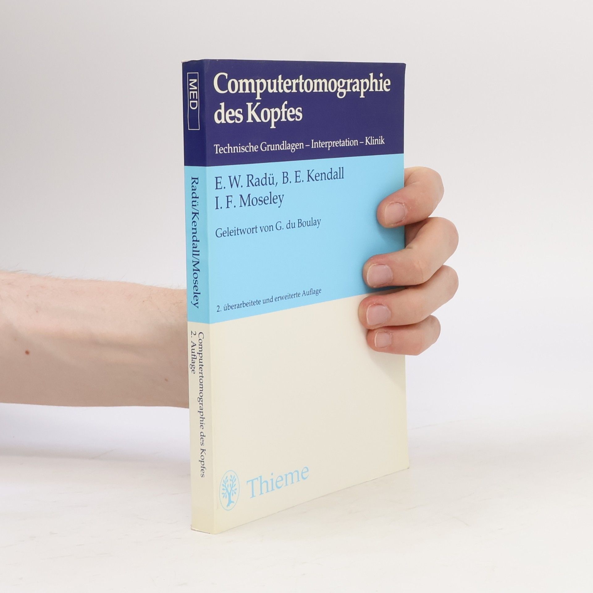 G. du Boulay Computertomographie des Kopfes