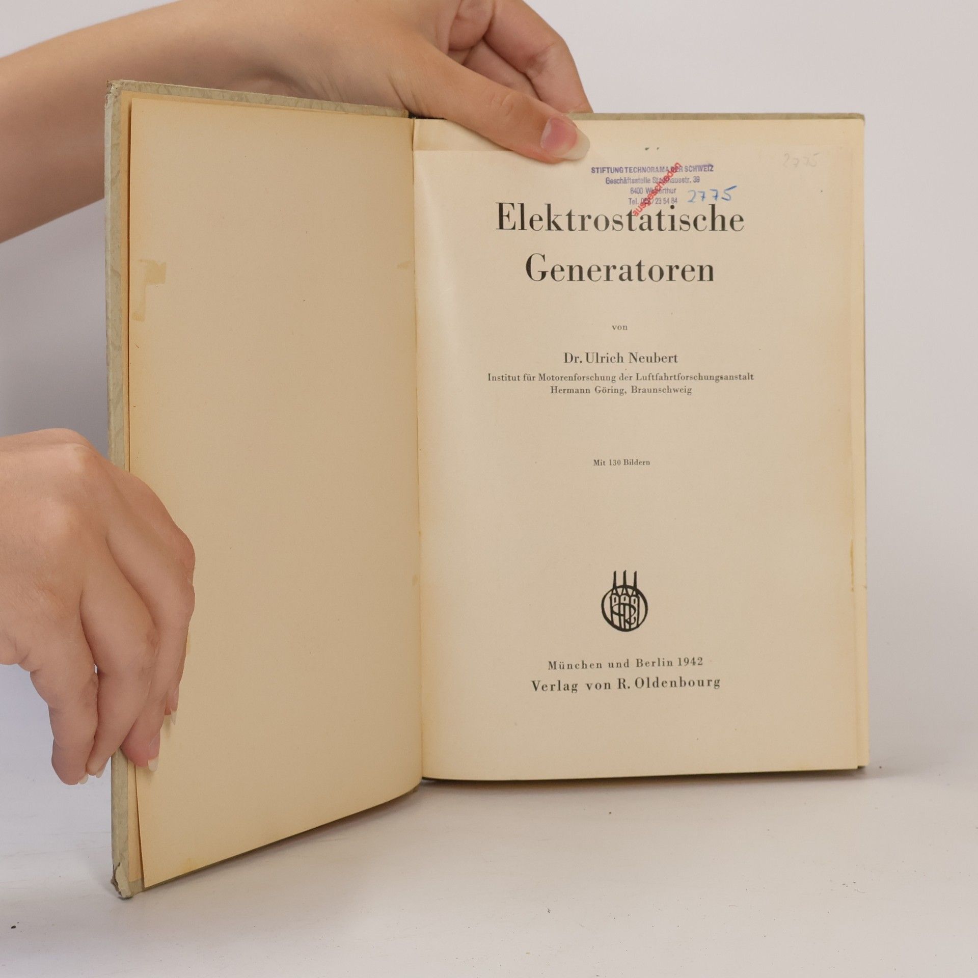 U. Neubert Elektrostatische Generatoren
