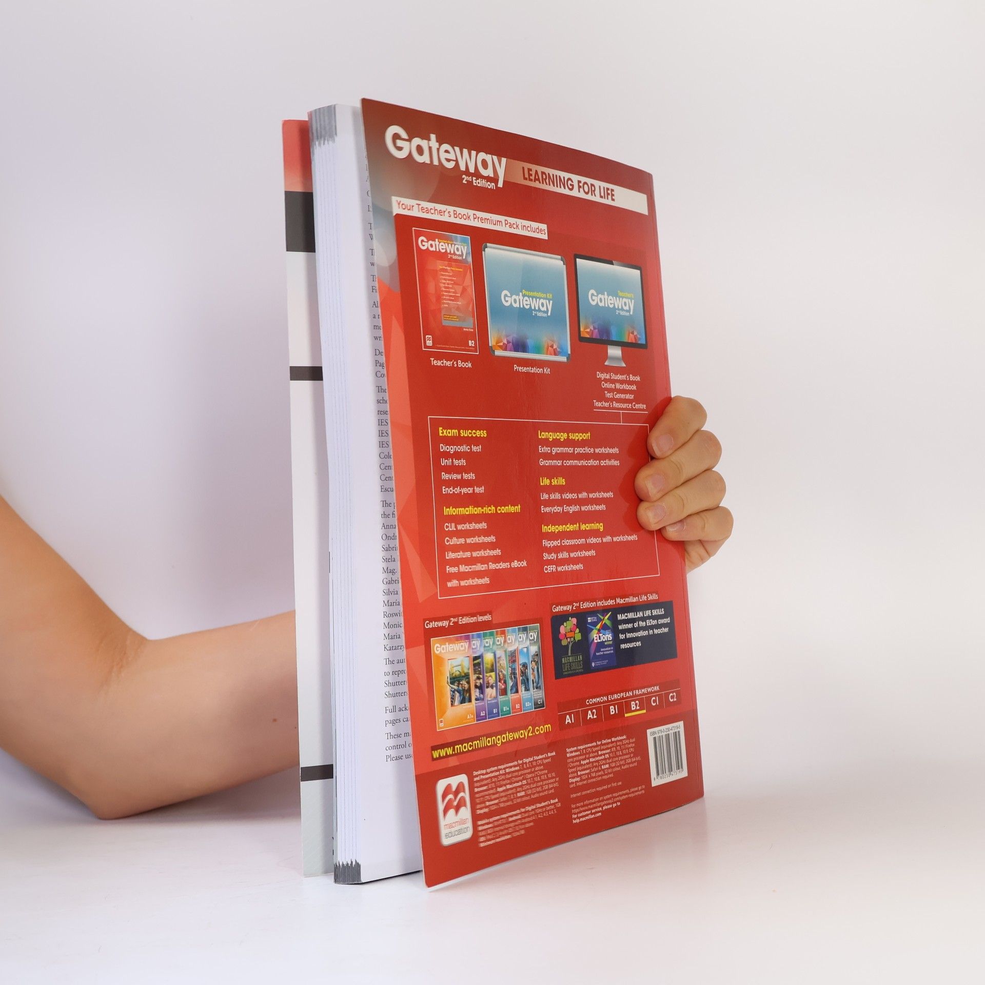 Anna Cole Gateway B2: Teacher´s Book Premium Pack, 2nd Edition