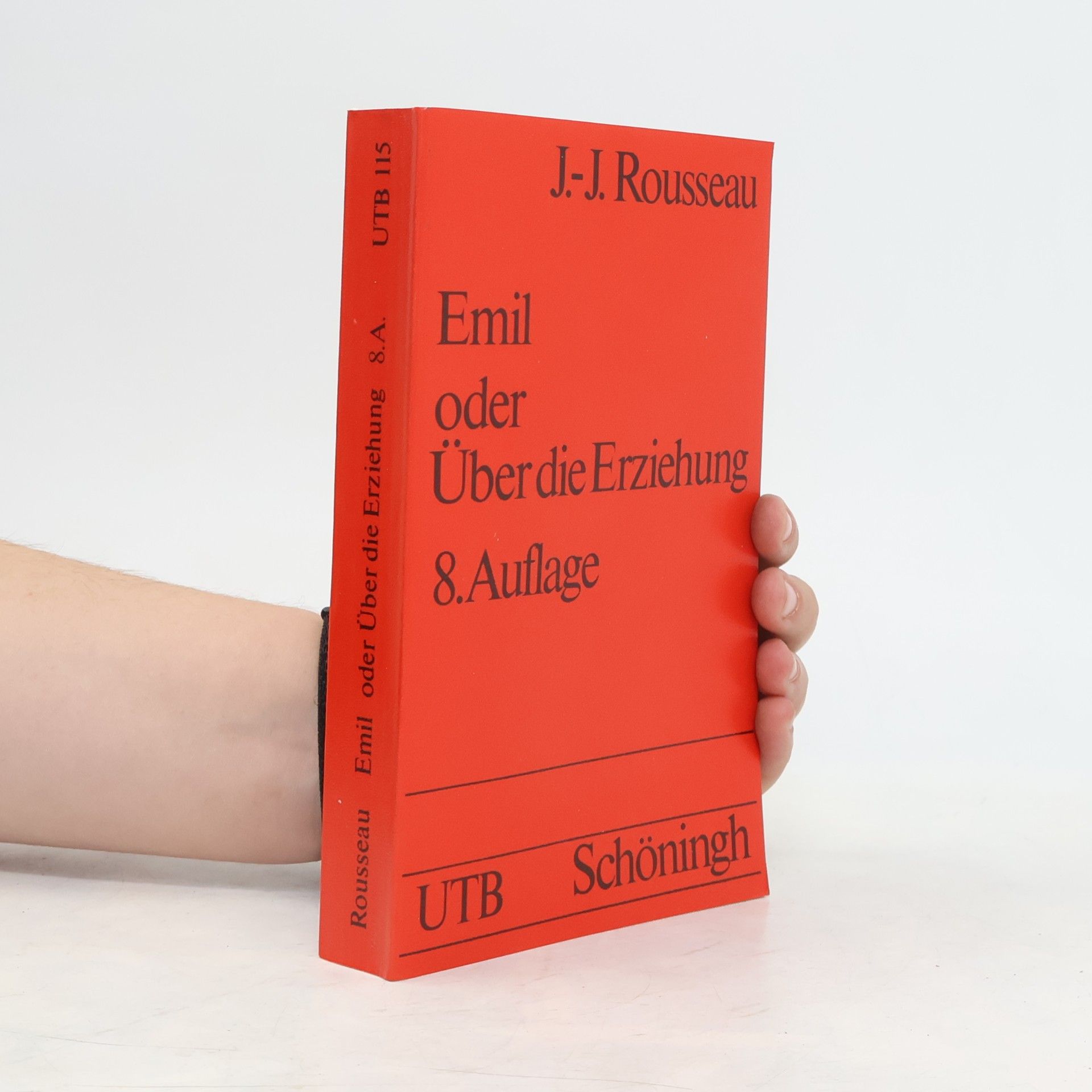 Jean Jacques Rousseau Emil oder über die Erziehung