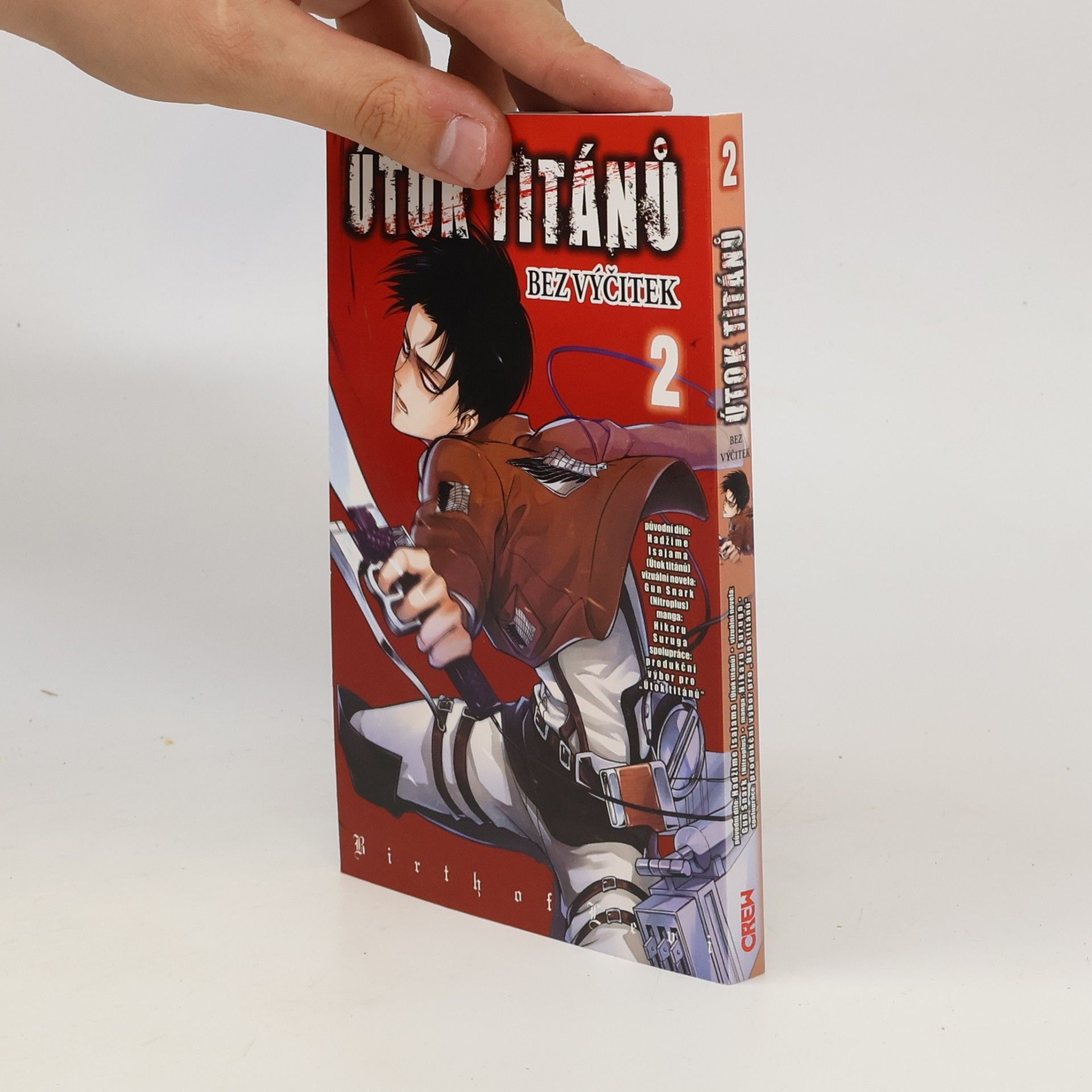 Hikaru Suruga Útok titánů. Bez výčitek. 2