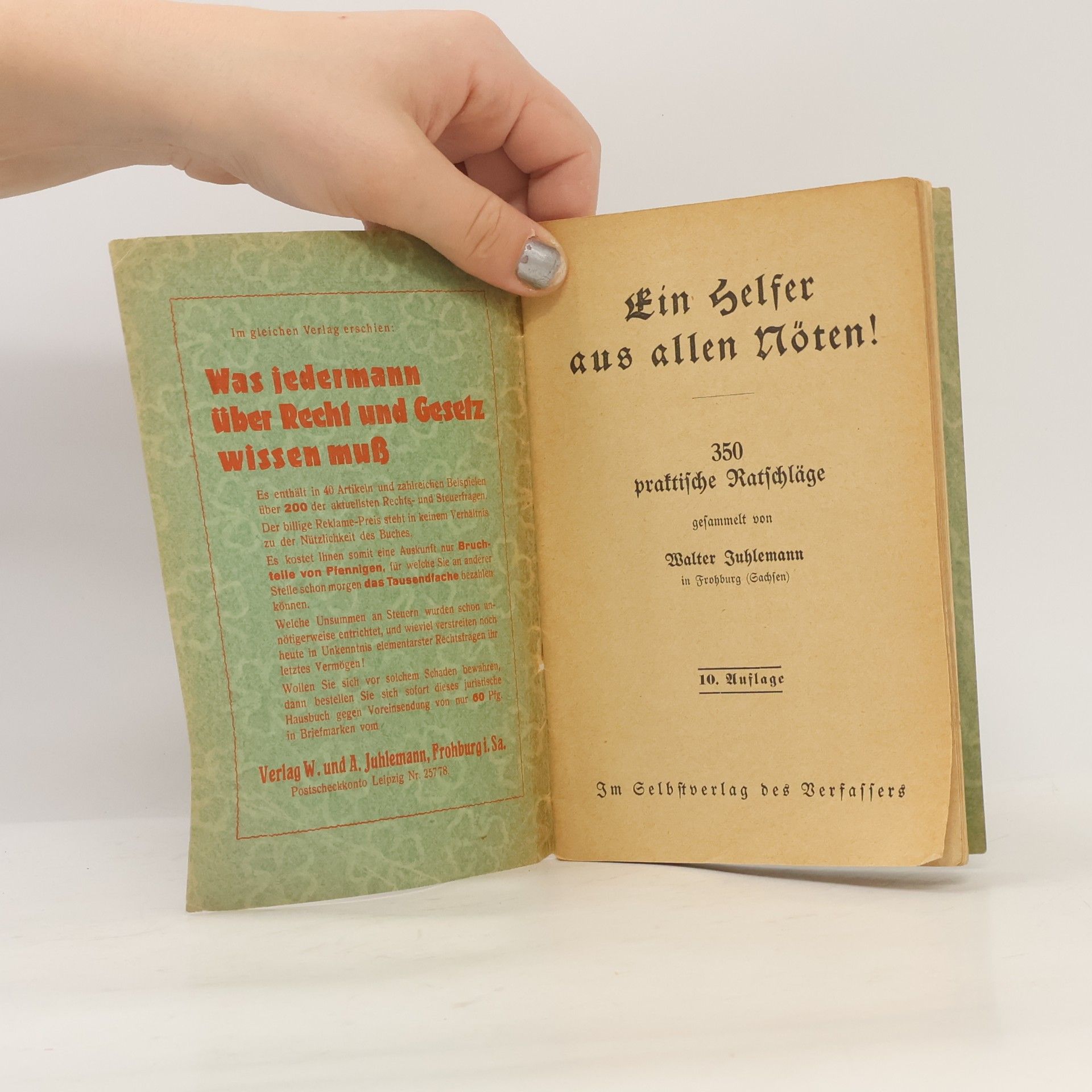 Walter Kuhlmann Ein Helfer aus allen Nöten