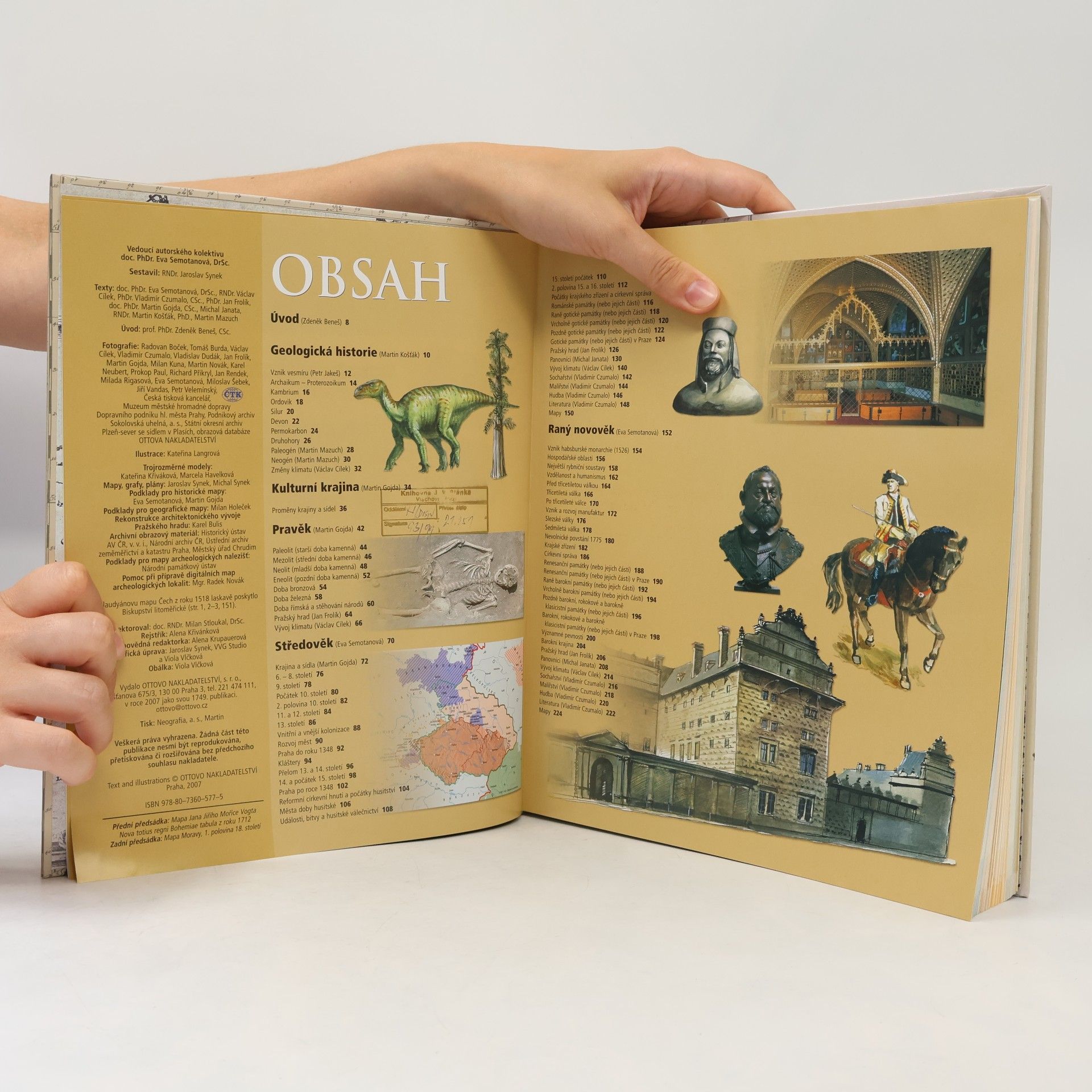 Eva Semotanová Česko. Ottův historický atlas