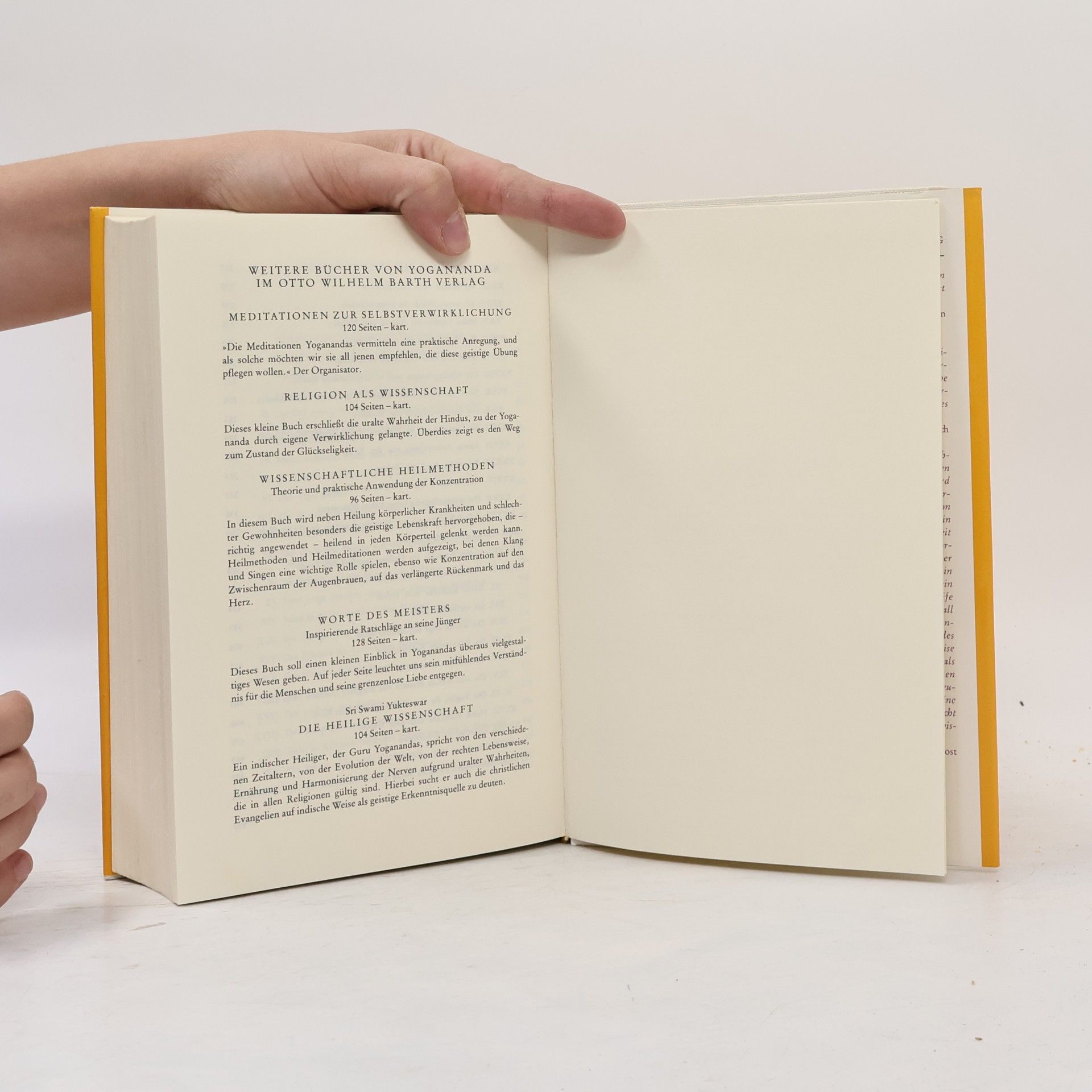 Paramhansa Yoganda Autobiographie eines Yogi