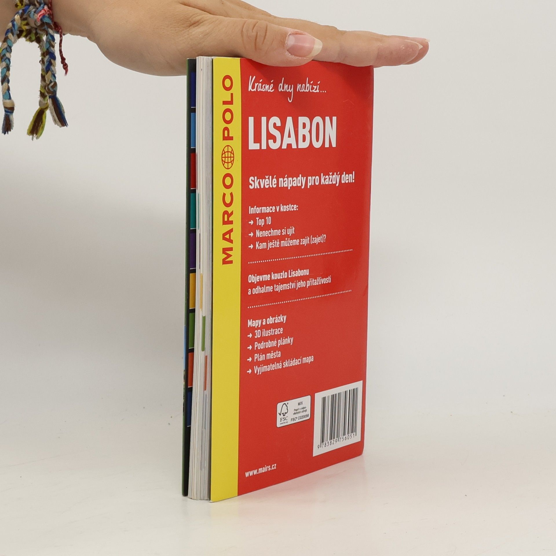 Kathleen Becker Lisabon / průvodce na spirále s mapou MD