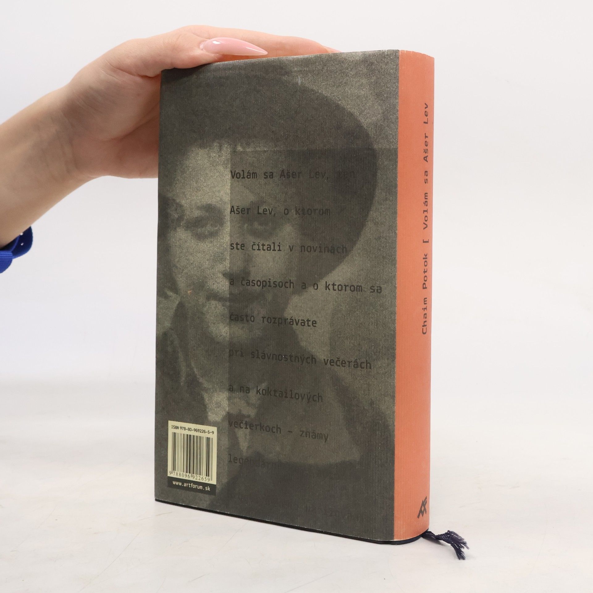 Chaim Potok Volám sa Ašer Lev