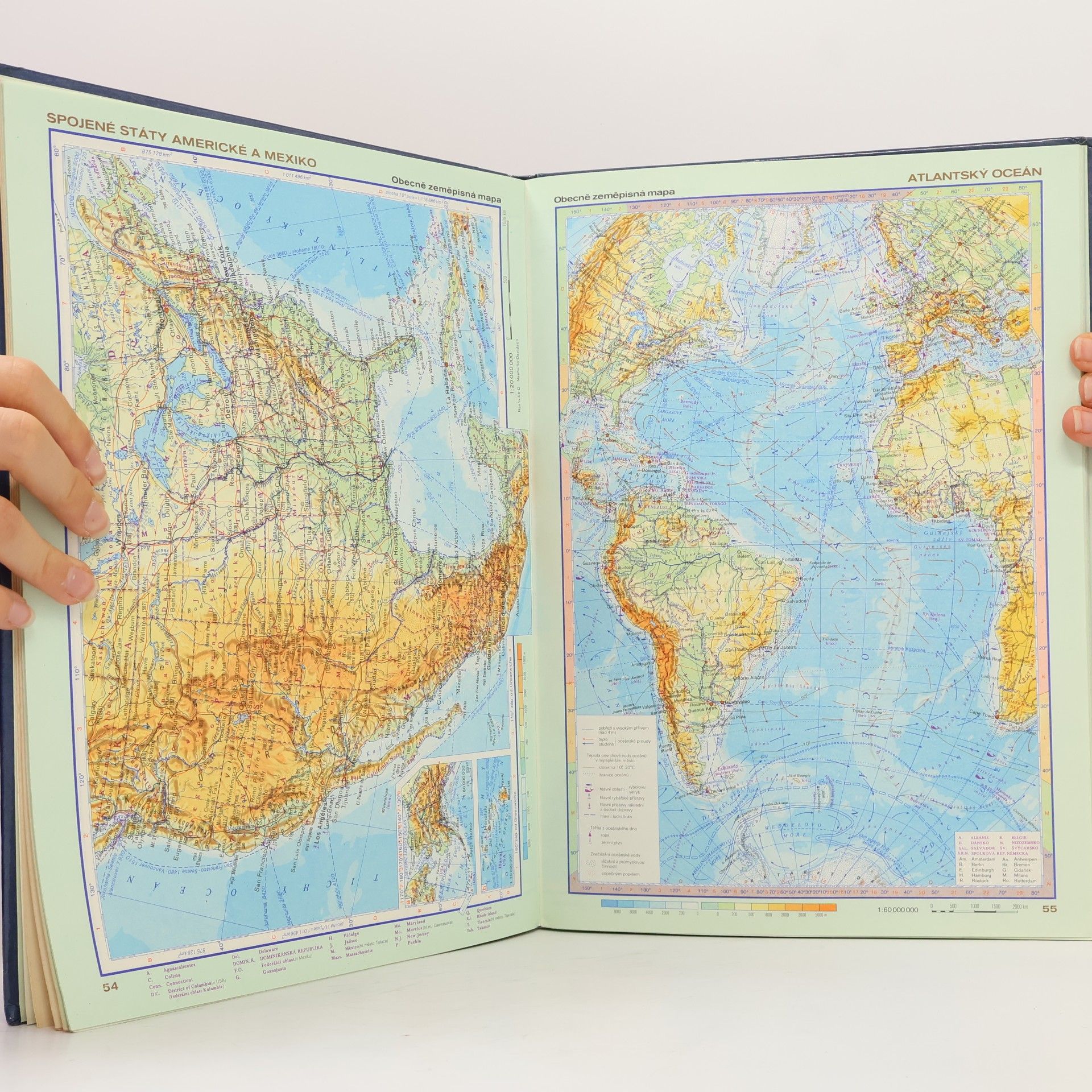 Antonín Rükl Školní atlas světa. Učební pomůcka pro zákl. a stř. školy