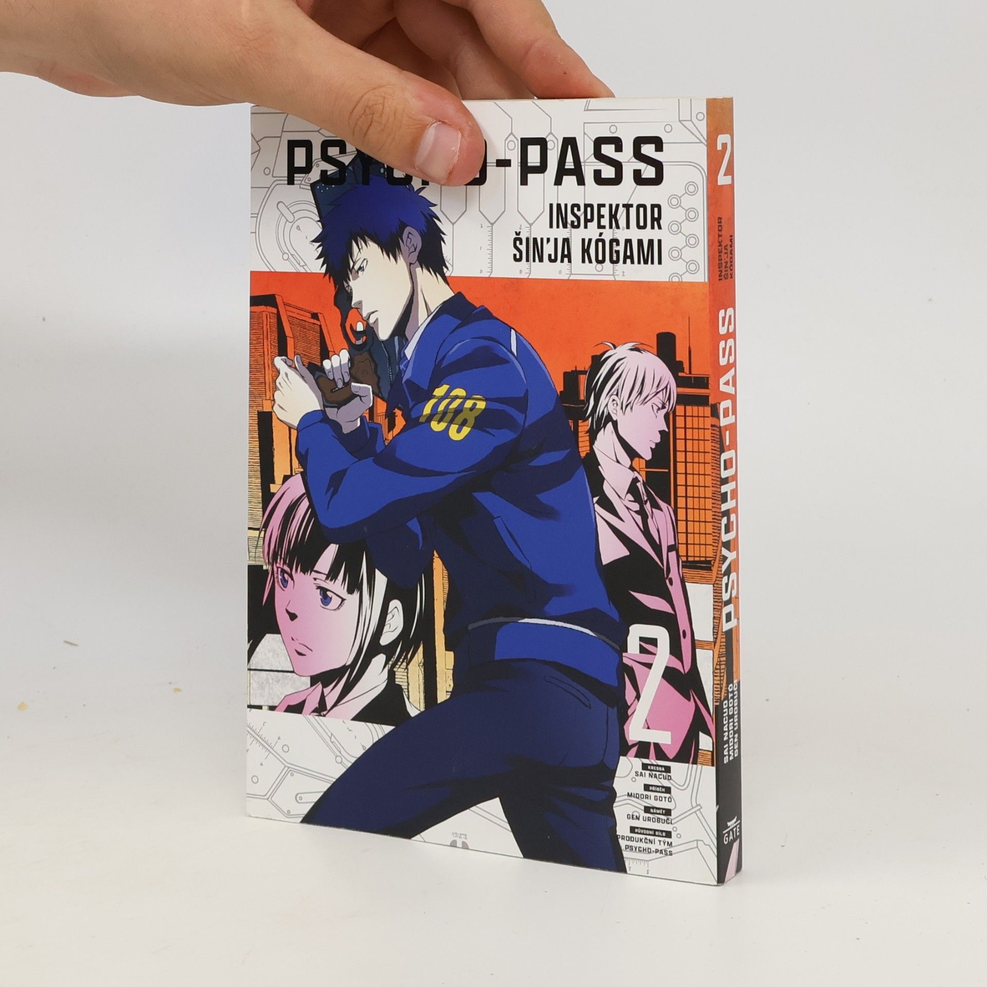 Natsuo Sai Psycho-pass. Inspektor Šin'ja Kógami. 2
