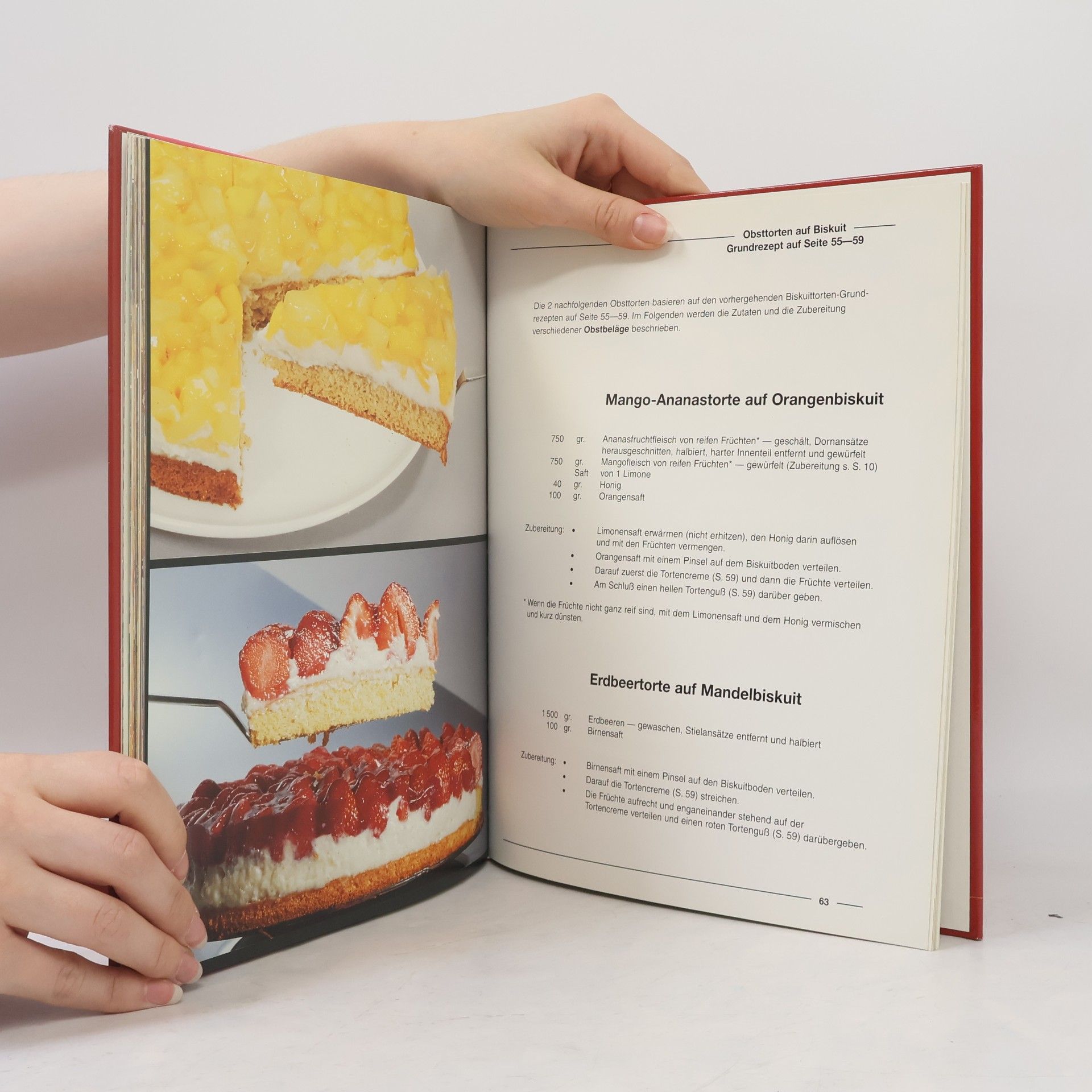 Anna Lander Buxs feine vegetarische Küche, Kuchen, Desserts