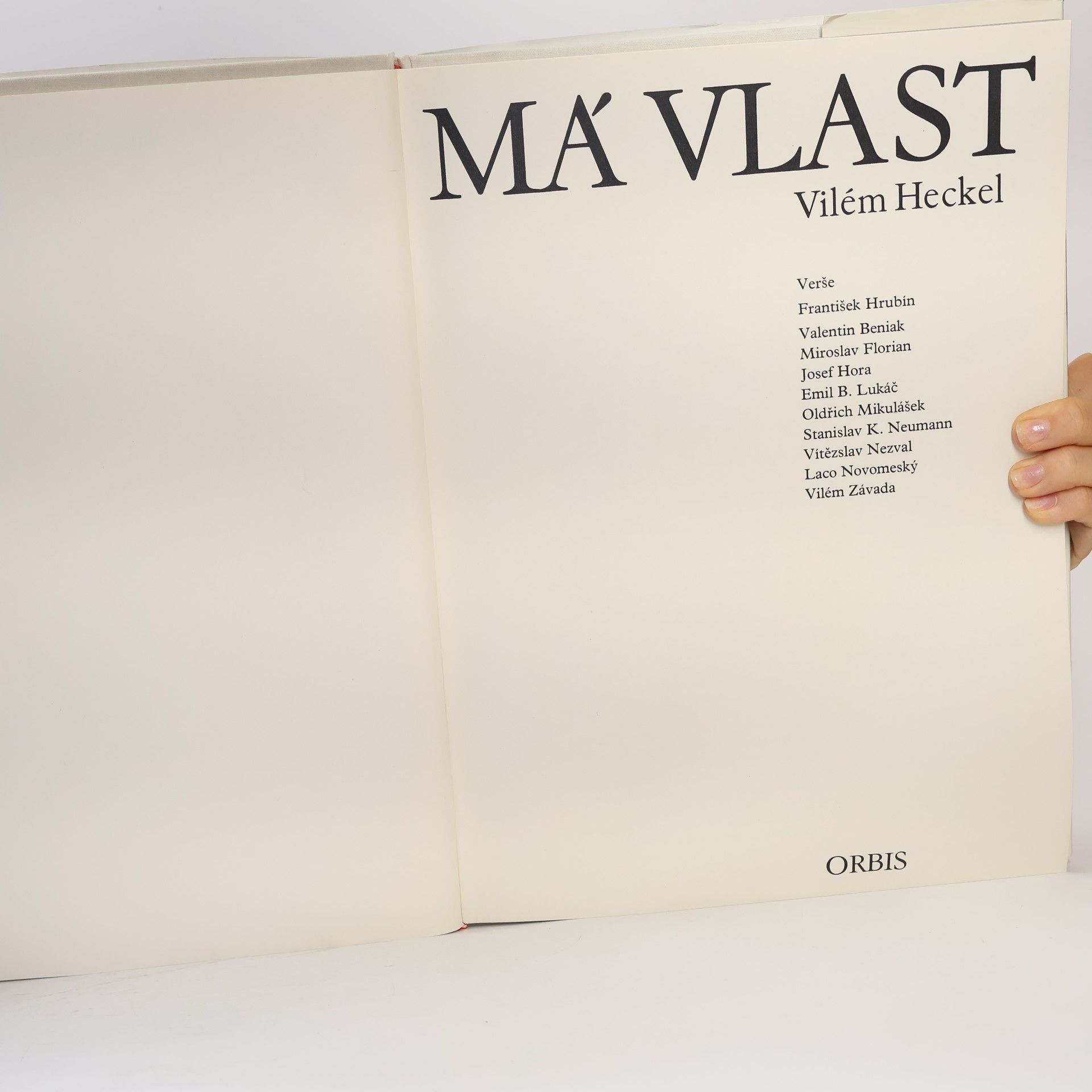 Vilém Heckel Má vlast