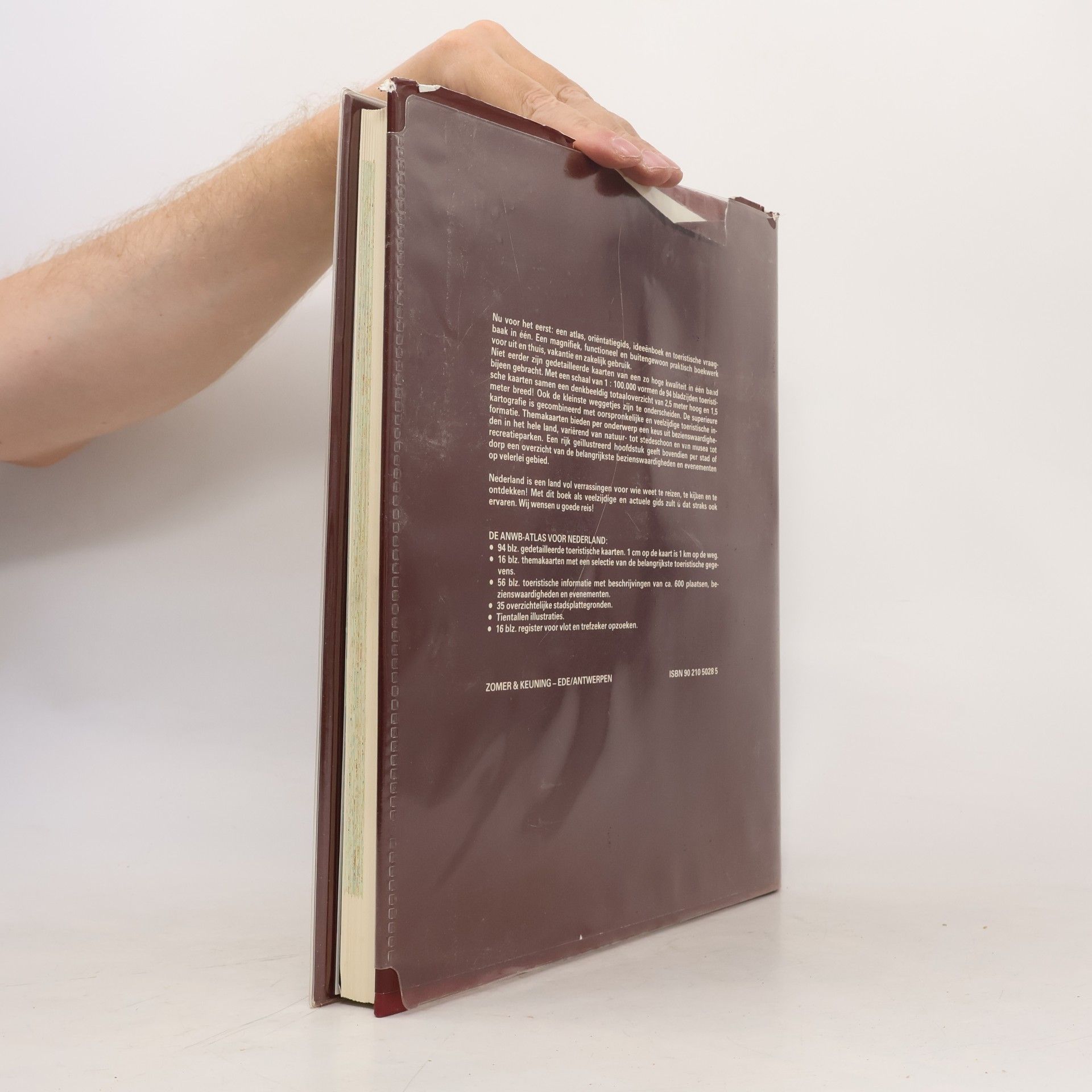 Atlas voor Nederland: Het nieuwe reis-, ideeën- en oriëntatieboek - Meer dan 100 kaarten en stadsplattegronden.