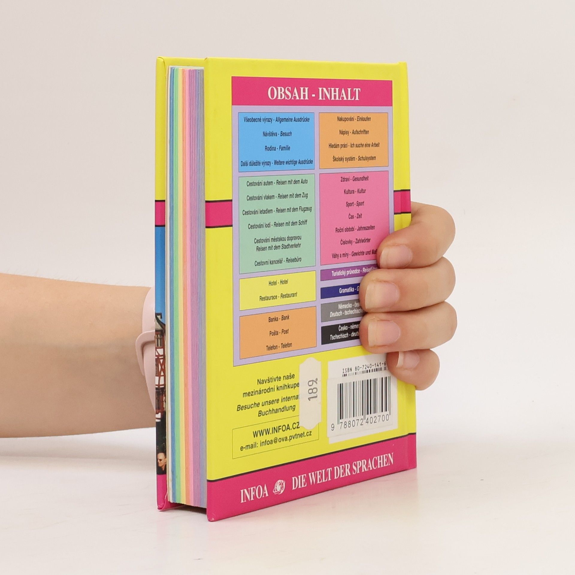 Jana Navrátilová Němčina: Tschechisch - Deutsch Sprachführer & Wöterbuch: konverzace, turistický průvodce, gramatika, slovník