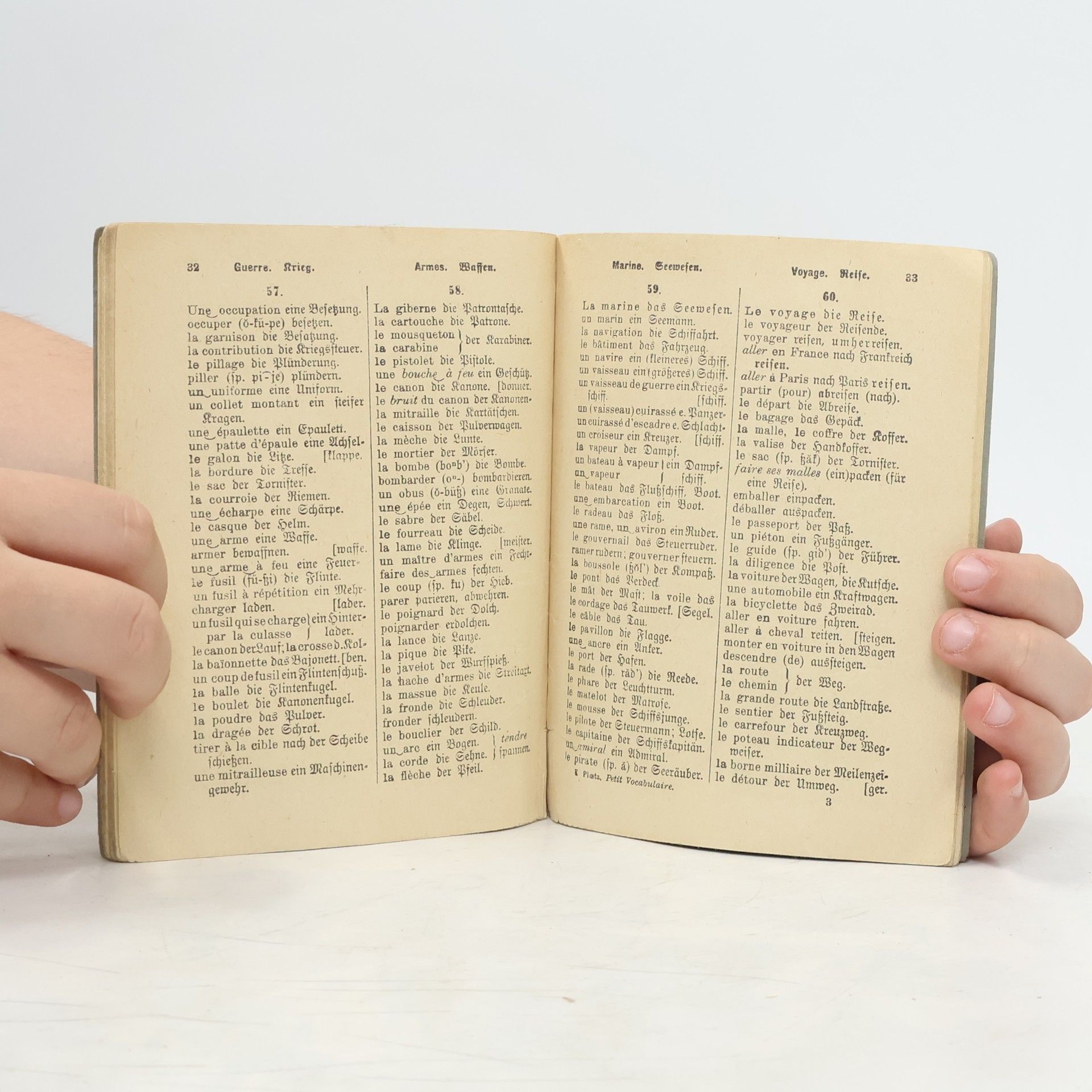 Gustav Ploetz Petit vocabulaire français