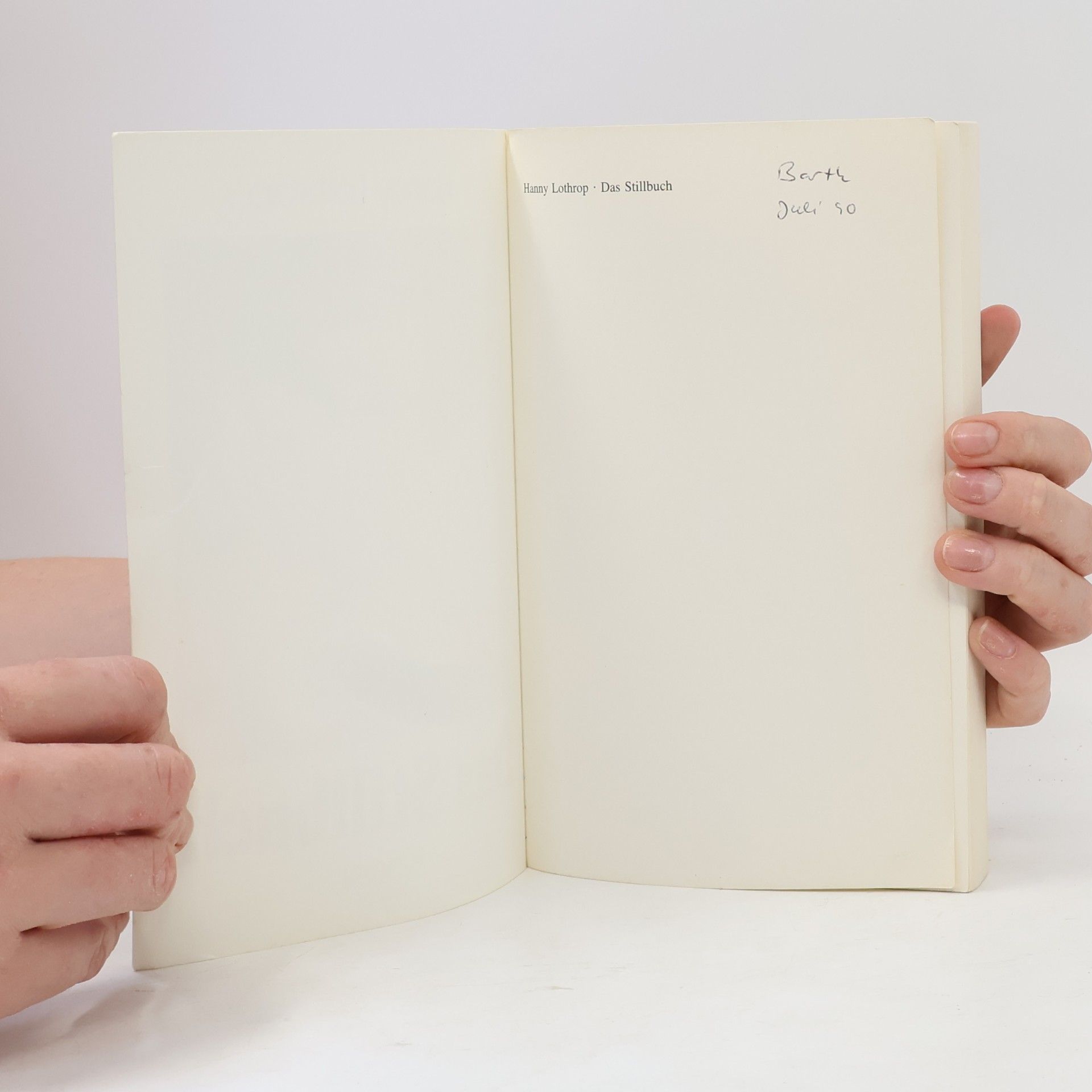 Hannah Lothrop Das Stillbuch