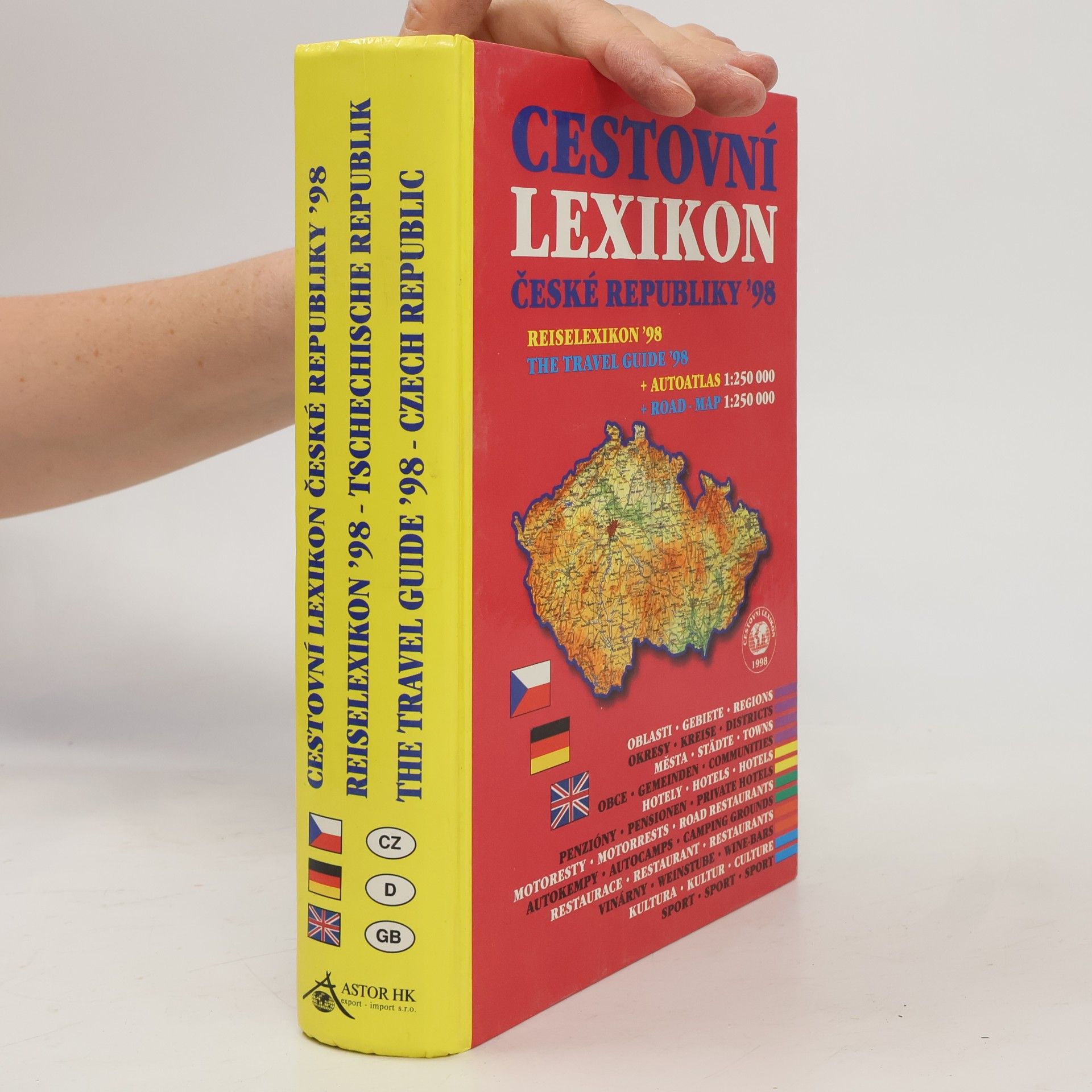Otakar Friedrischek Cestovní lexikon České republiky 1998