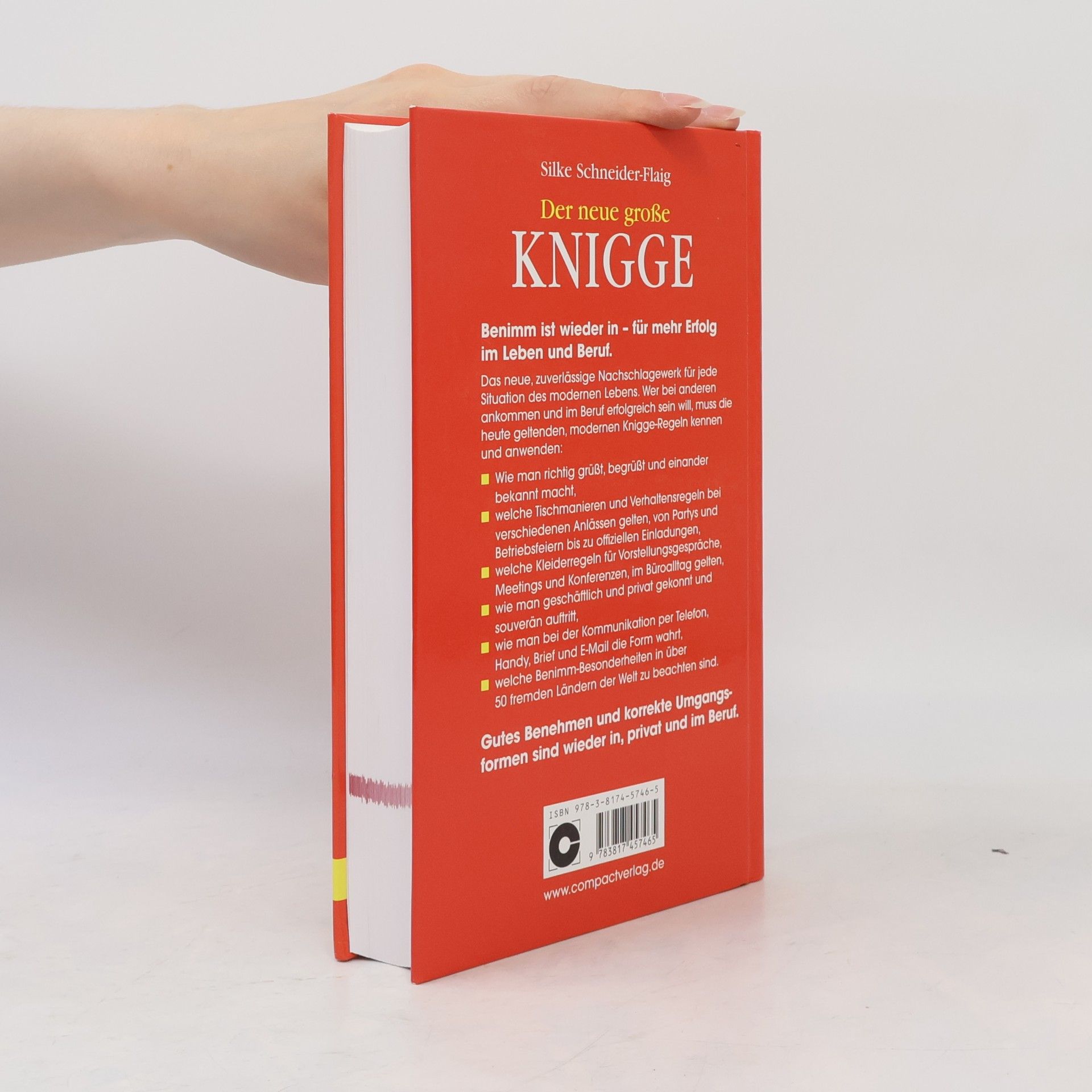 Silke Schneider-Flaig Der neue große Knigge
