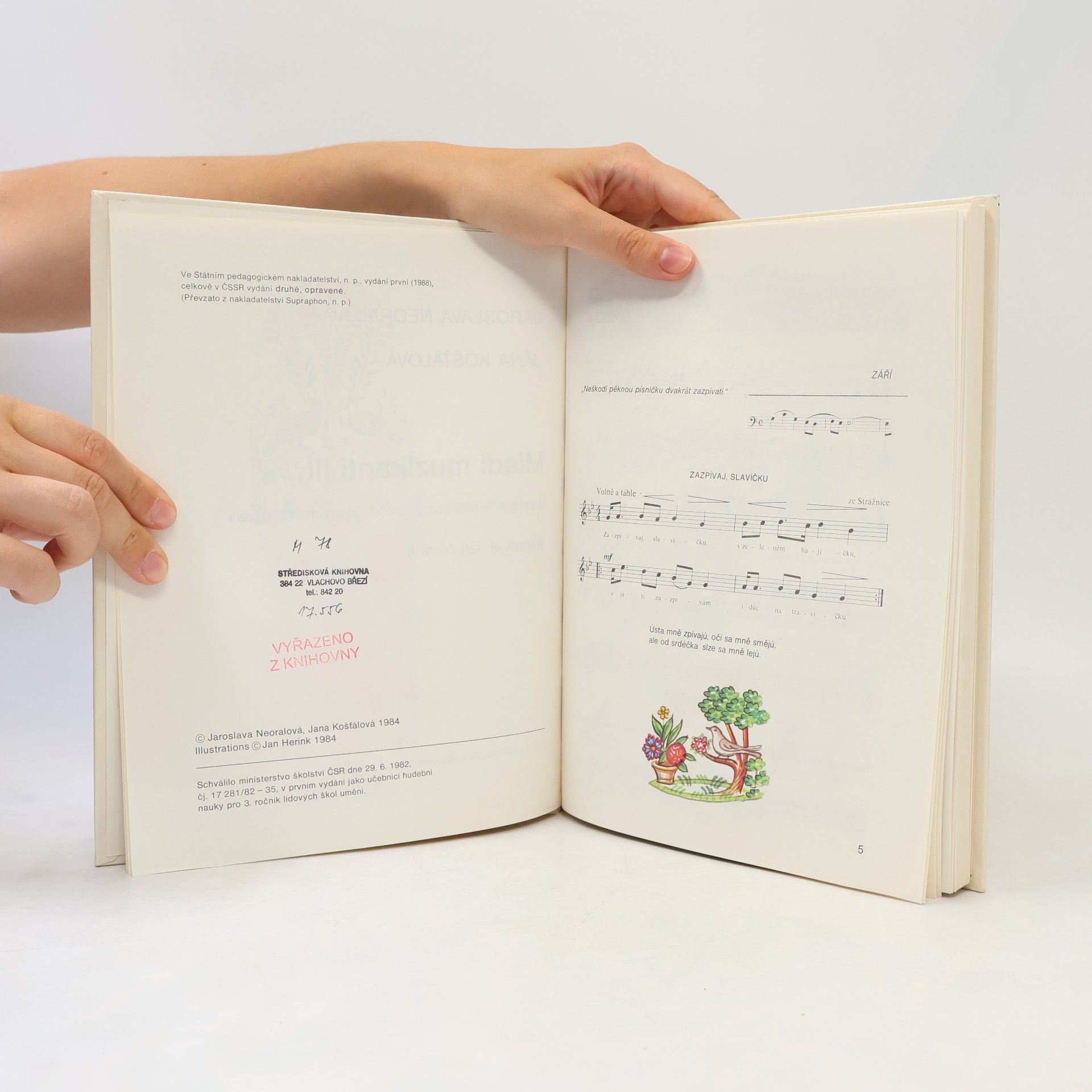 Neoralová Jaroslava Mladí muzikanti III