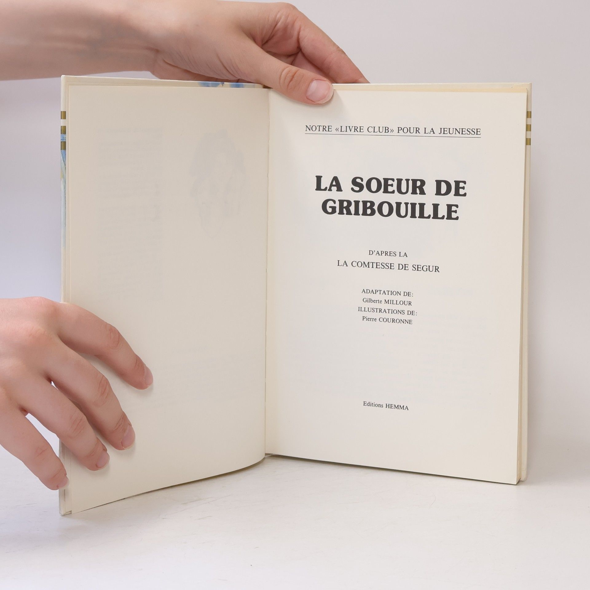 Pierre Couronne La Sœur de Gribouille