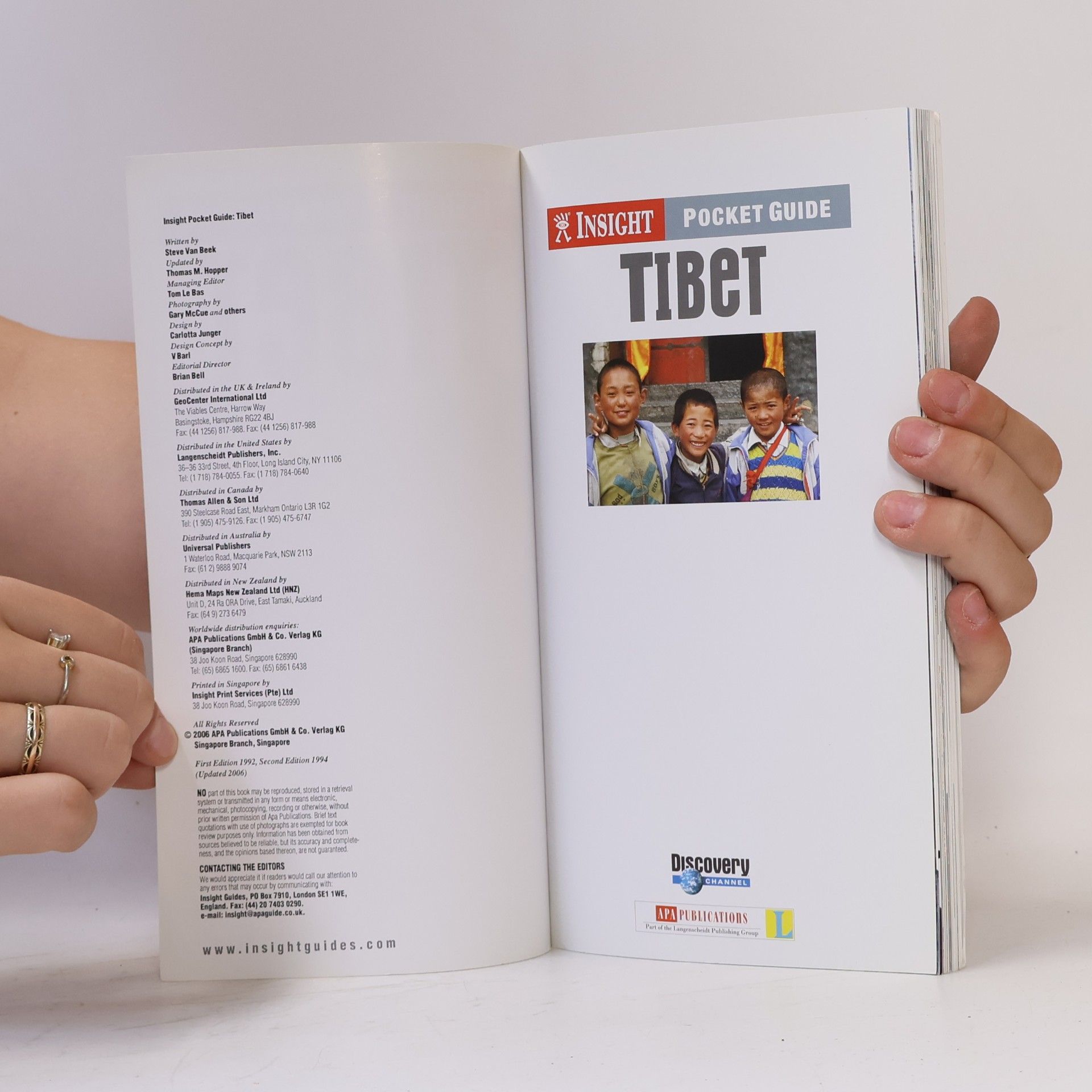 Beek Steve van Insight Pocket Guides: Tibet