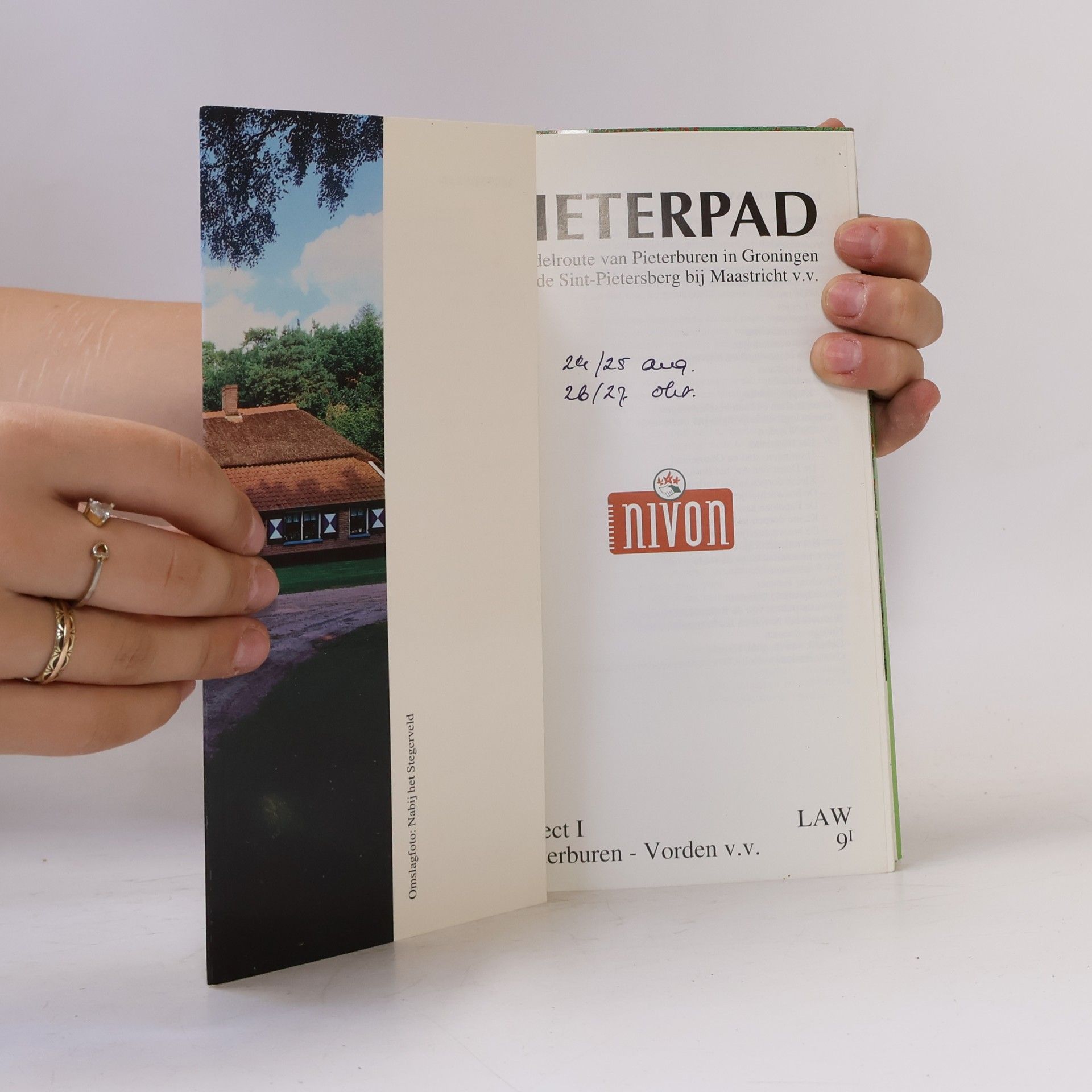 Pieterpad: traject 1; wandelroute van Pieterburen in Groningen naar de Sint-Pietersberg bij Maastricht