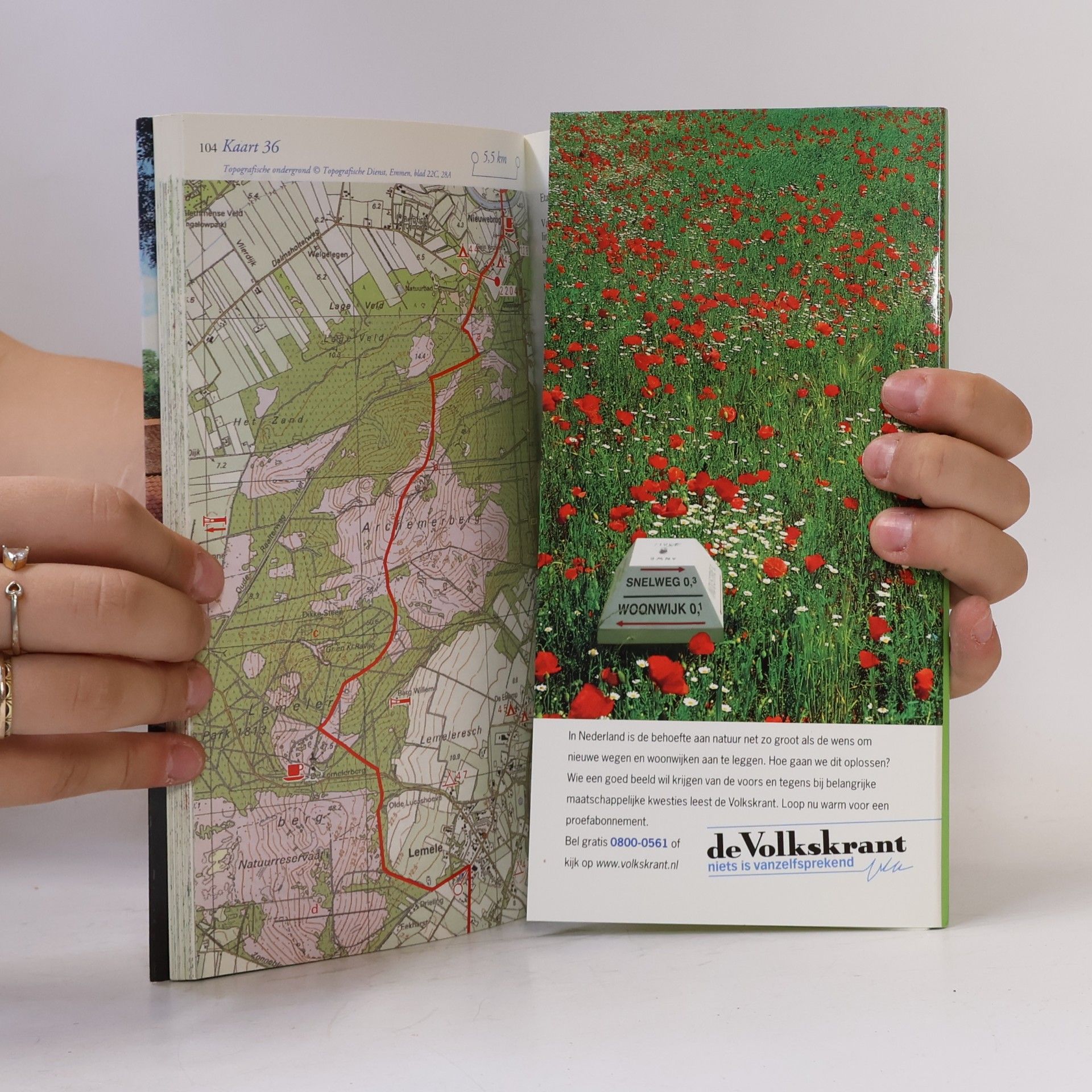 Pieterpad: traject 1; wandelroute van Pieterburen in Groningen naar de Sint-Pietersberg bij Maastricht