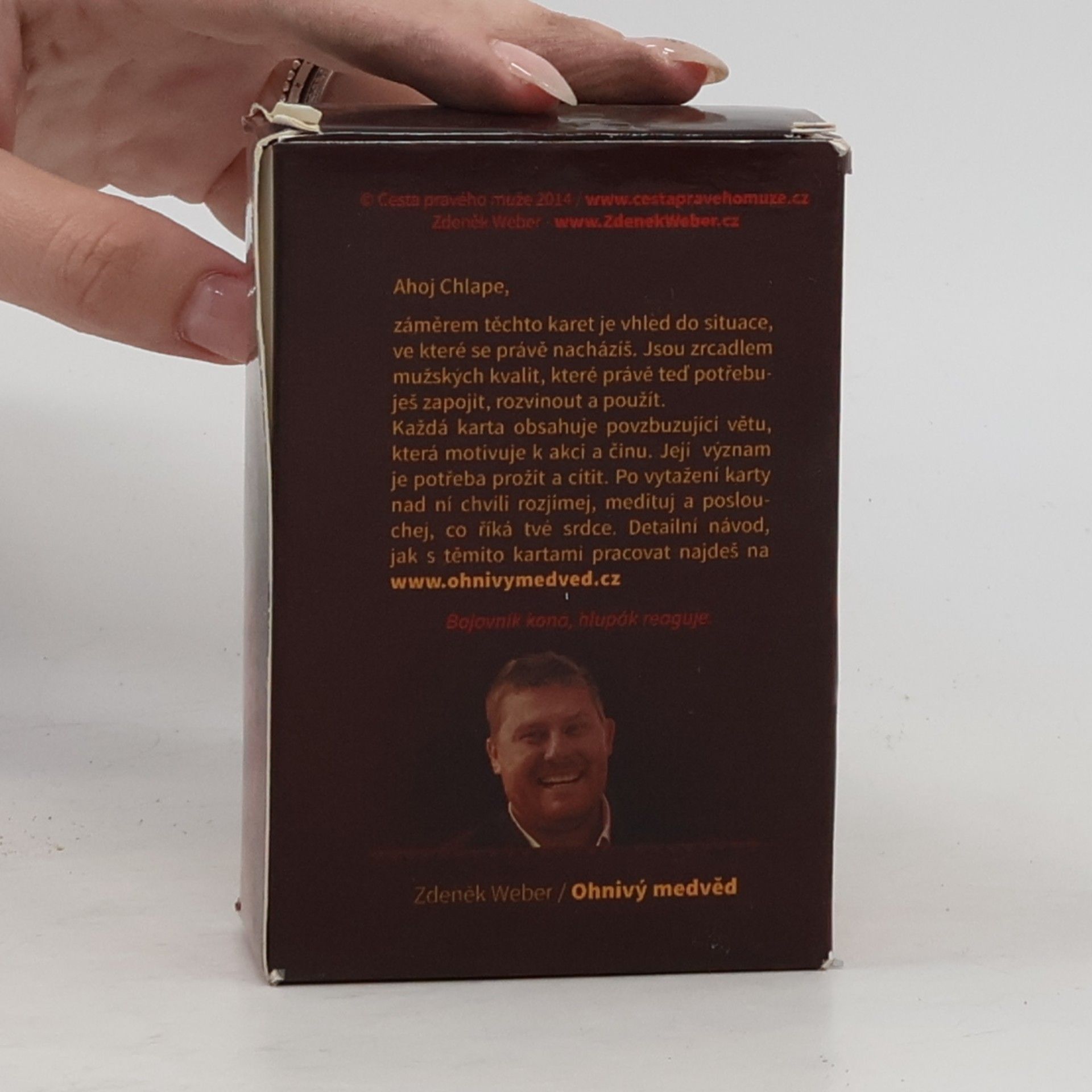 Zdeněk Weber Mužský tarot: Ohnivý medvěd