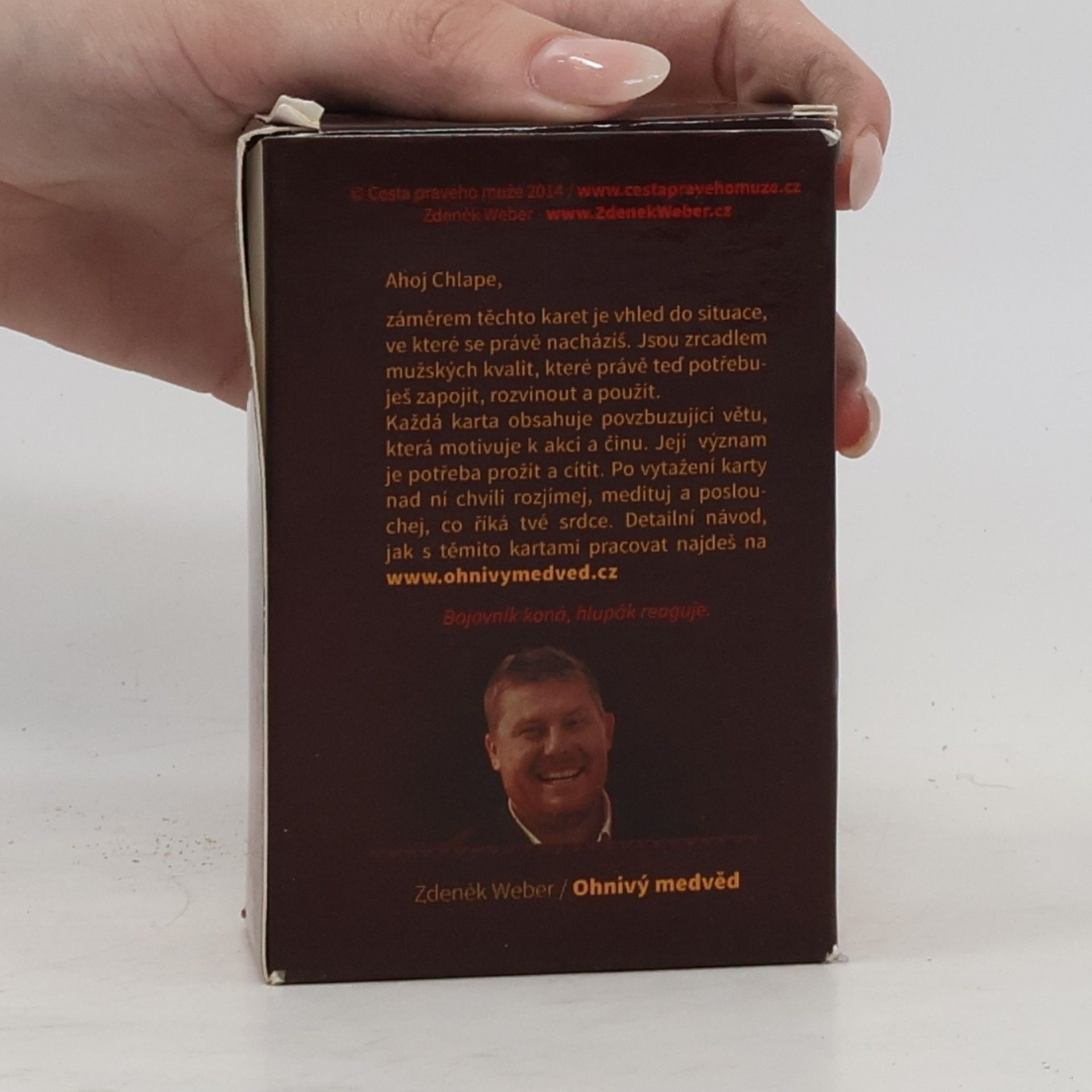 Zdeněk Weber Mužský tarot: Ohnivý medvěd