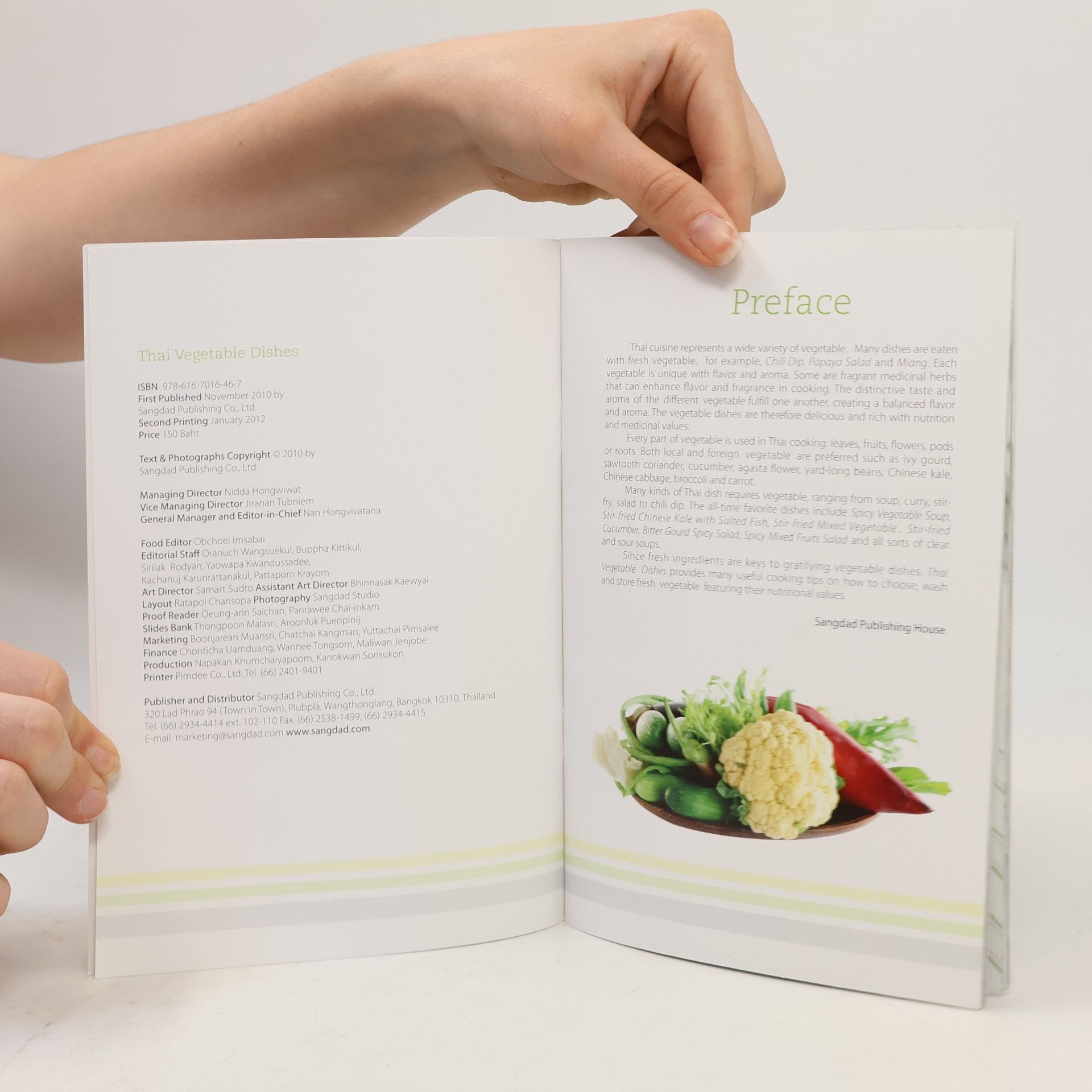 Oboshoel Insabnai Thai Easy Cooking. Thai Vegetables Dishes