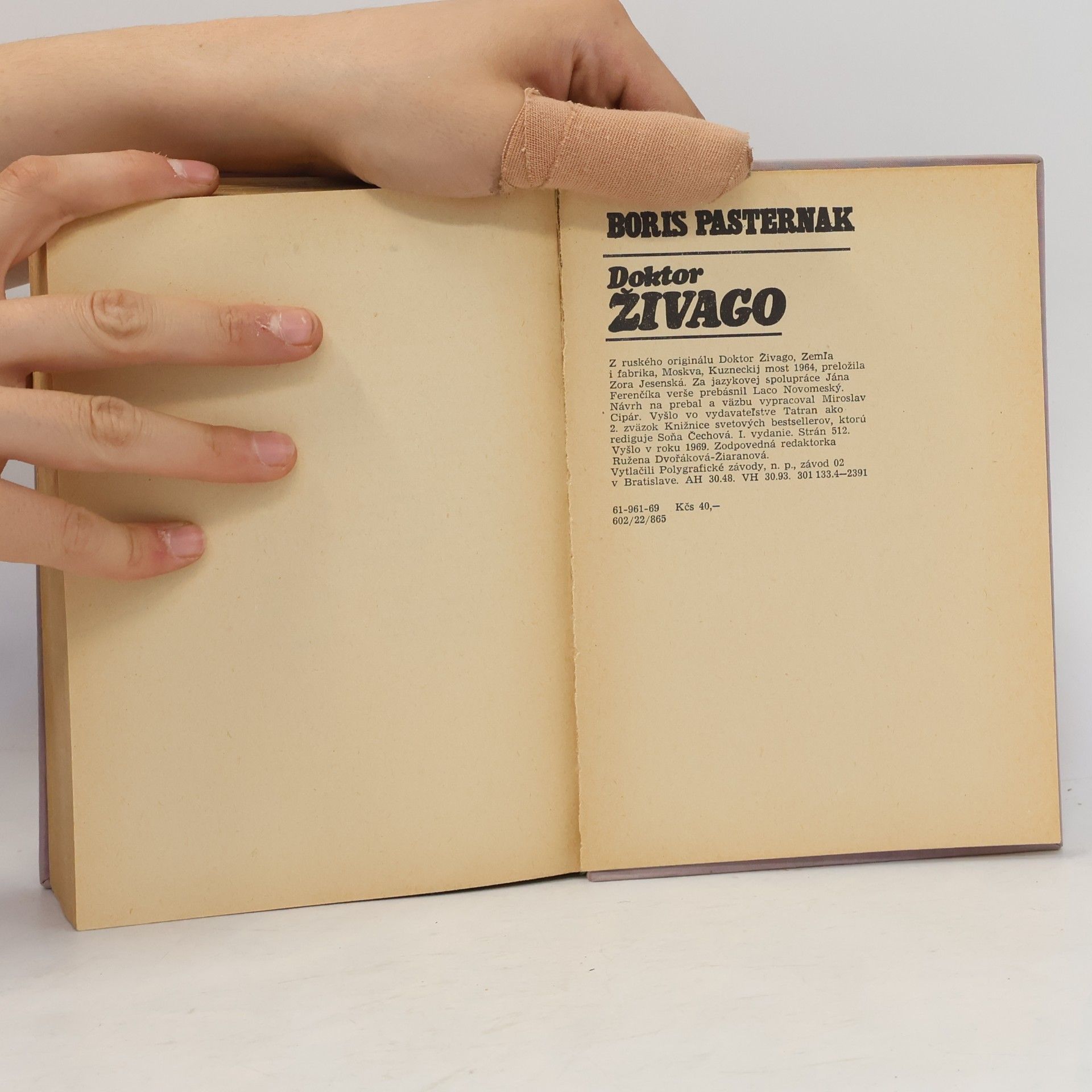 Boris Pasternak Doktor Živago