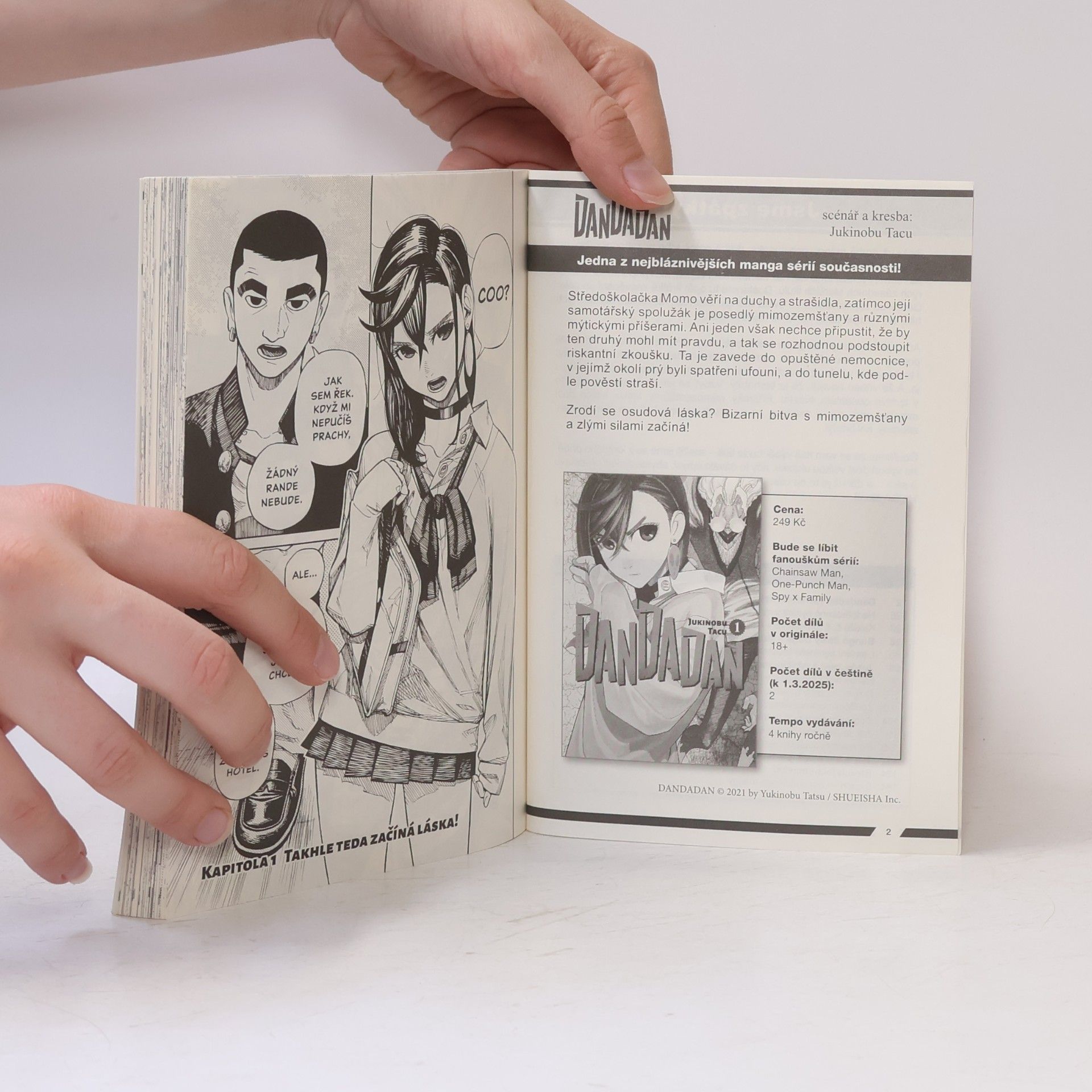 Autorenkollektiv Crew manga ochutnávky. Jaro 2025