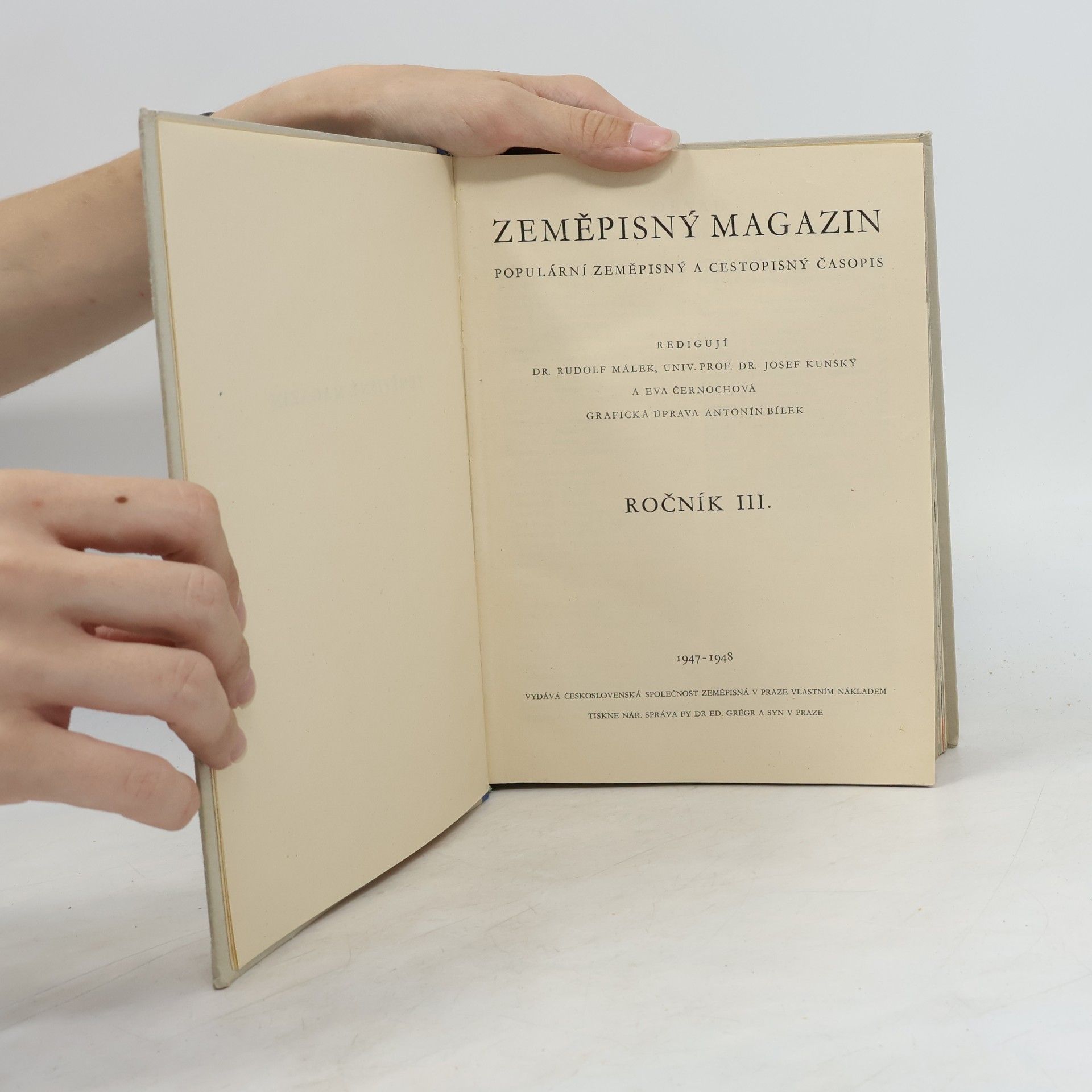 Kolektív autorov Zeměpisný magazín : populární zeměpisný a cestopisný časopis : Ročník III.