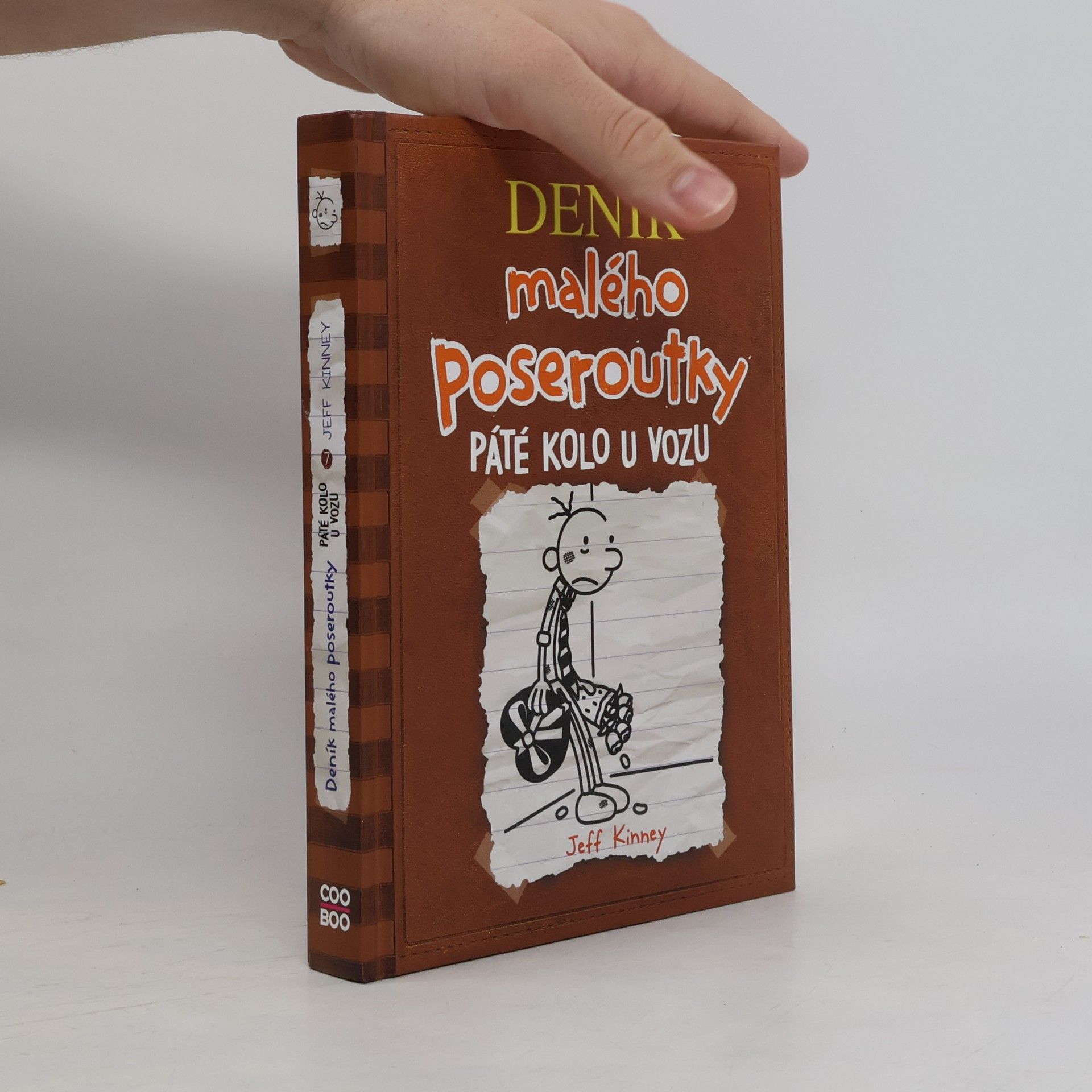 Jeff Kinney Deník malého poseroutky 7. Páté kolo u vozu