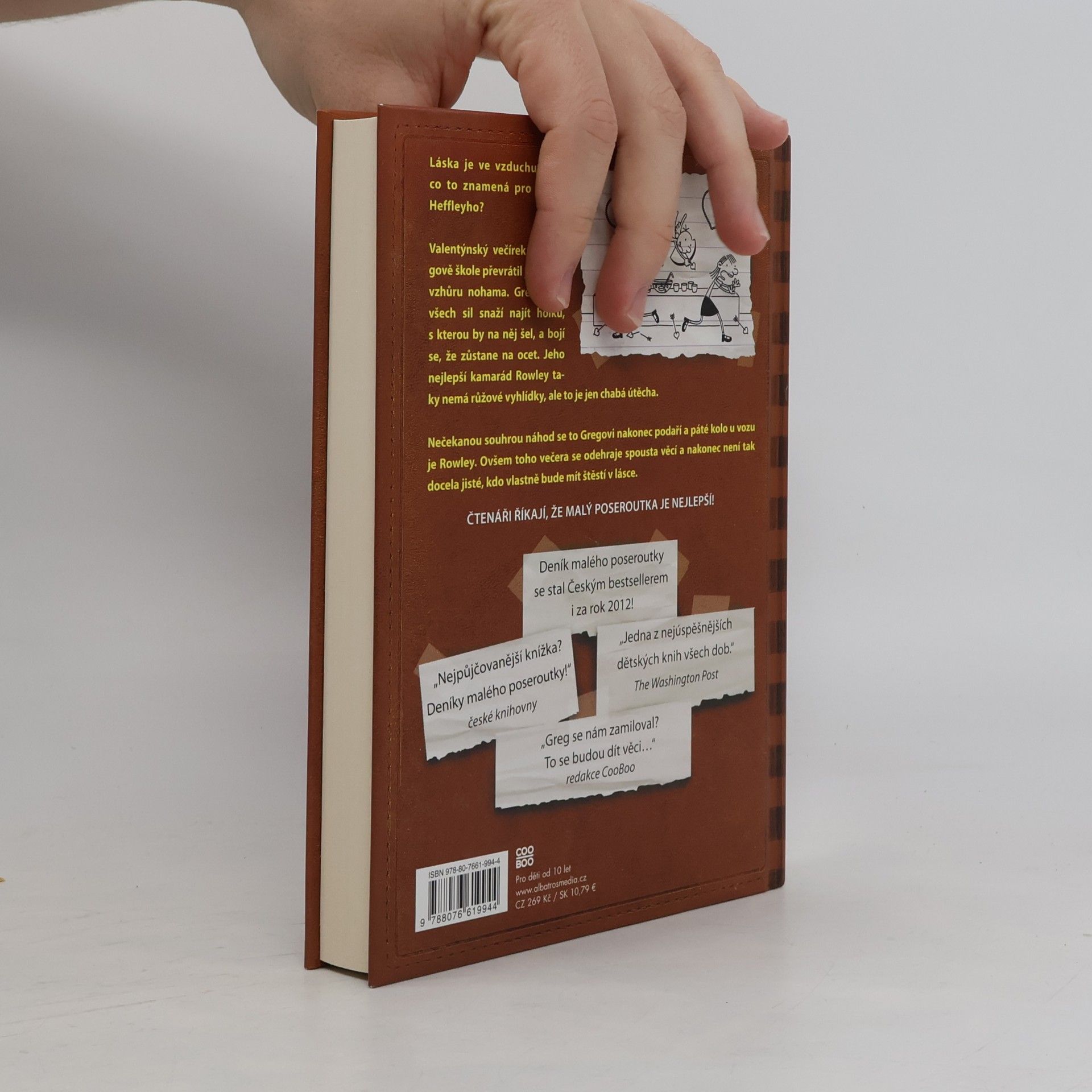Jeff Kinney Deník malého poseroutky 7. Páté kolo u vozu
