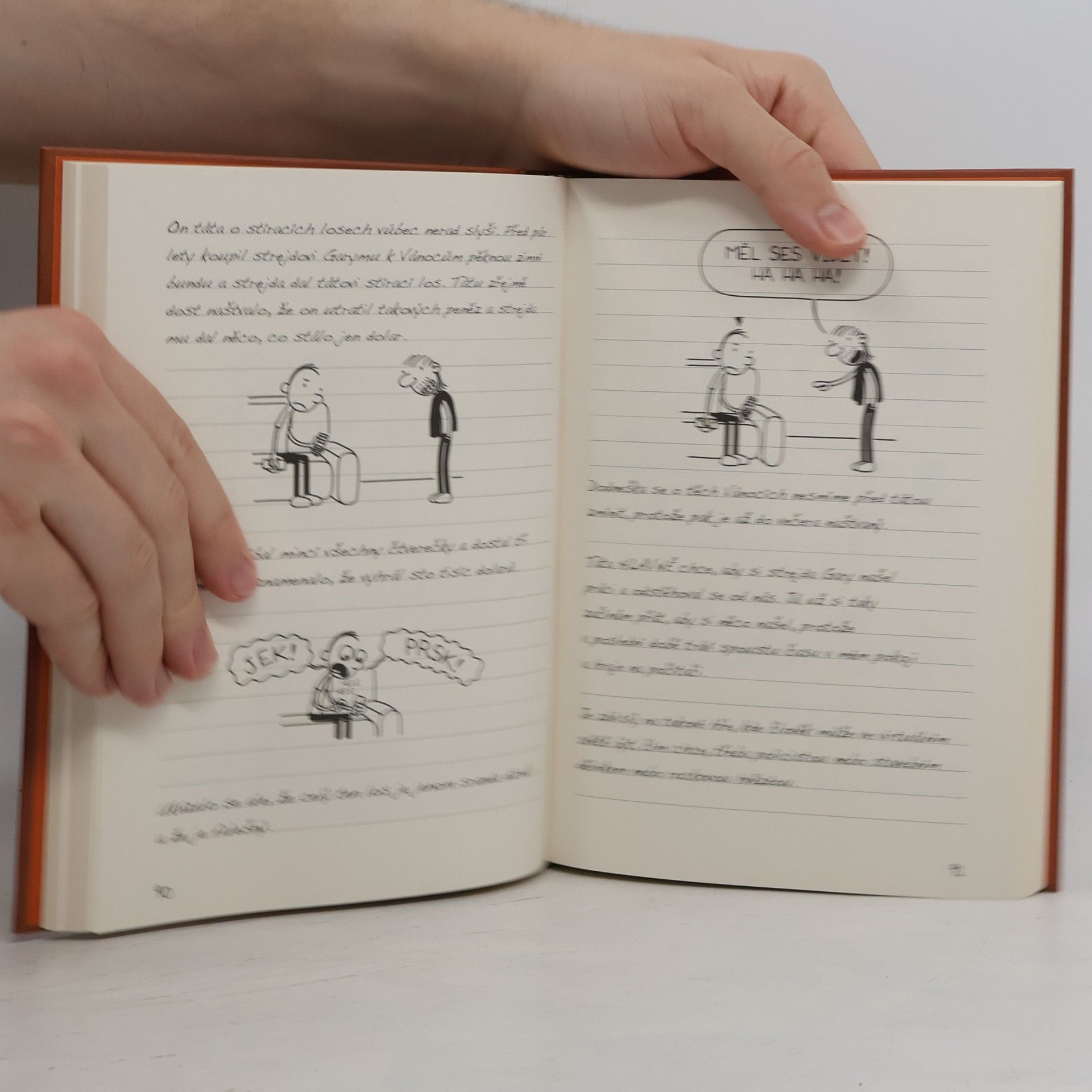 Jeff Kinney Deník malého poseroutky 7. Páté kolo u vozu