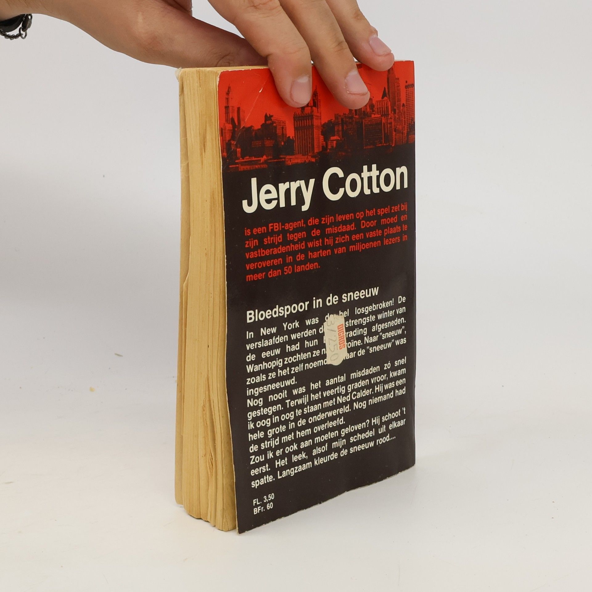 Jerry Cotton Bloedspoor in de sneeuw