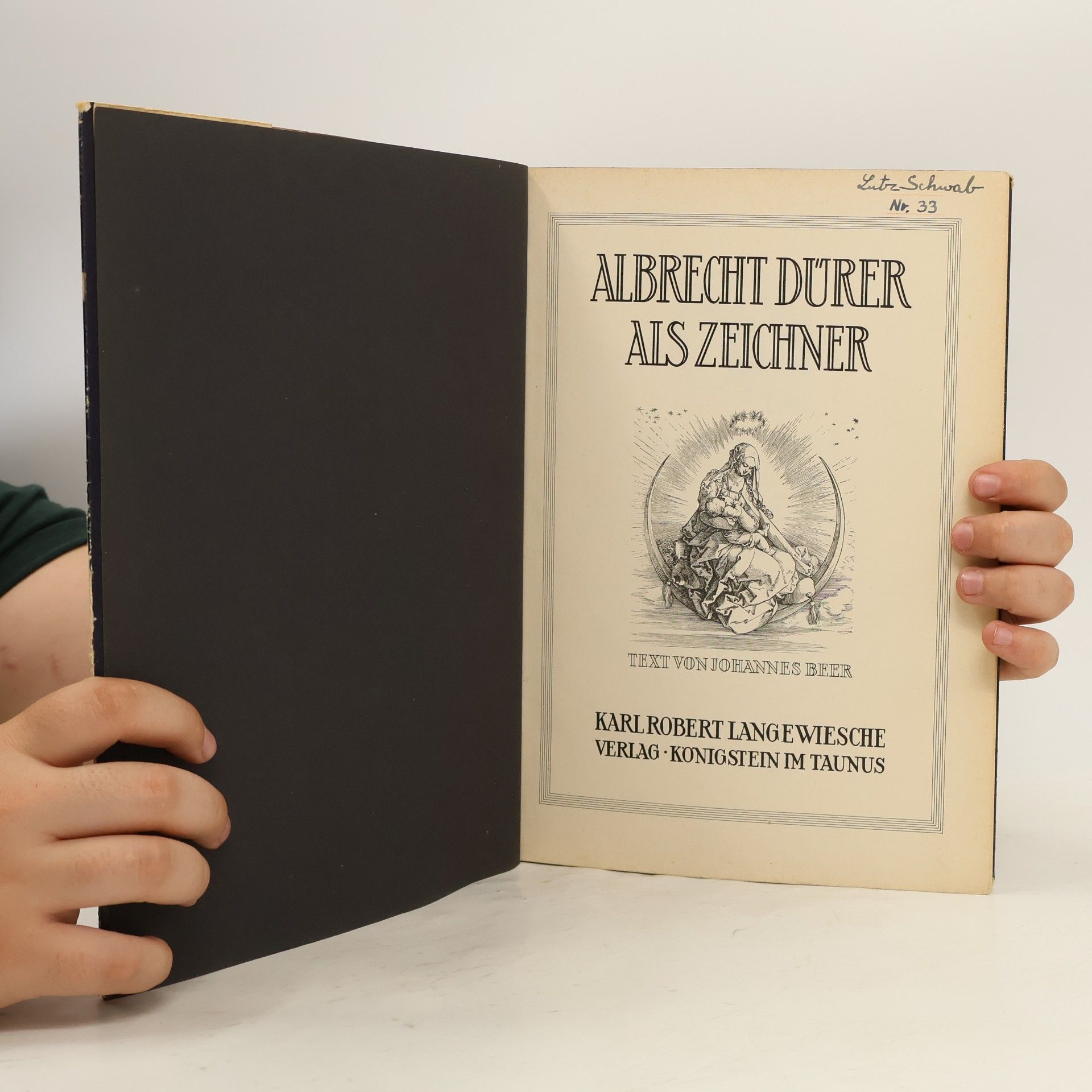 Johannes Beer Dürer als Zeichner