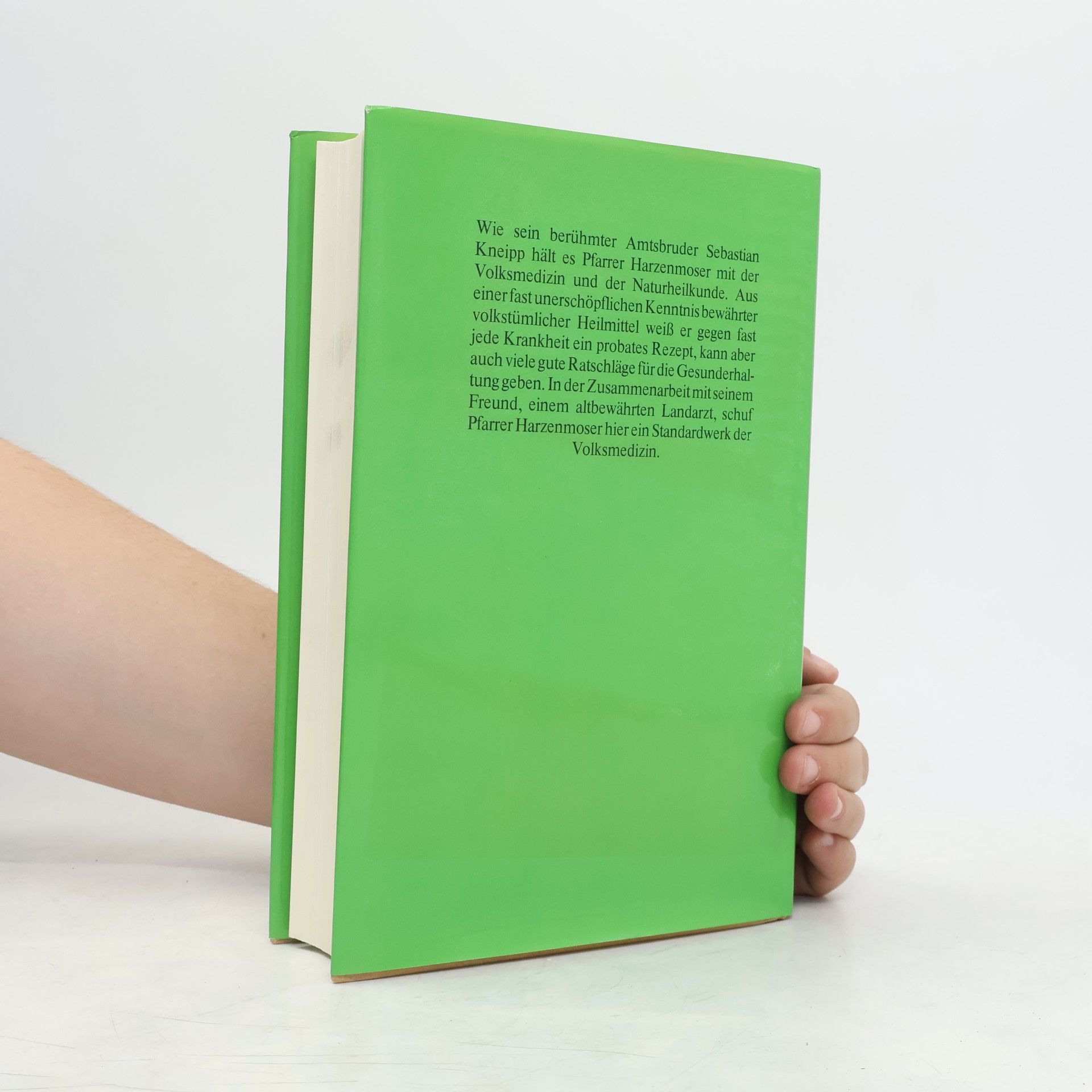 Martin Sandmeier Pfarrer Harzenmoser's Gesundheits Buch