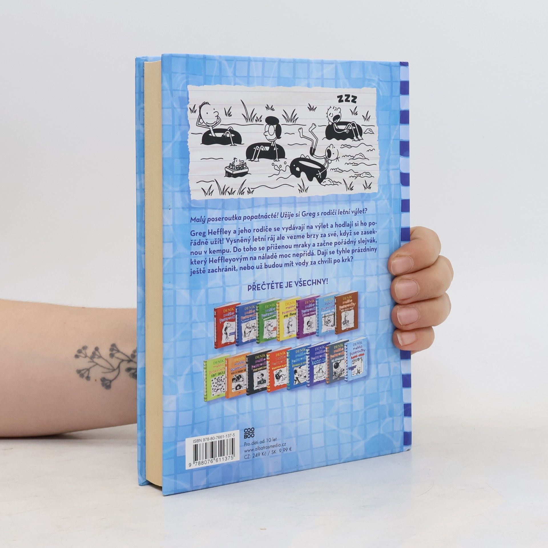 Jeff Kinney Deník malého poseroutky 15. Samá voda