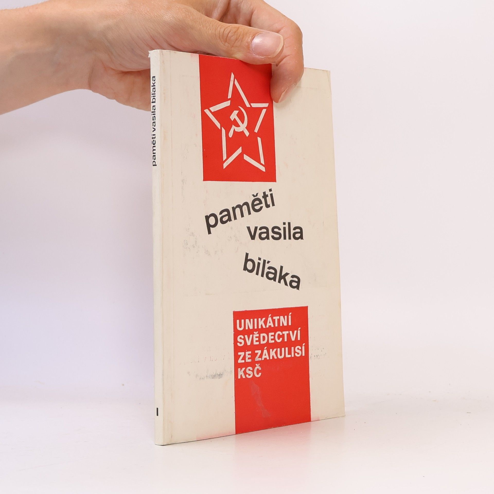 Paměti Vasila Biľaka. I.