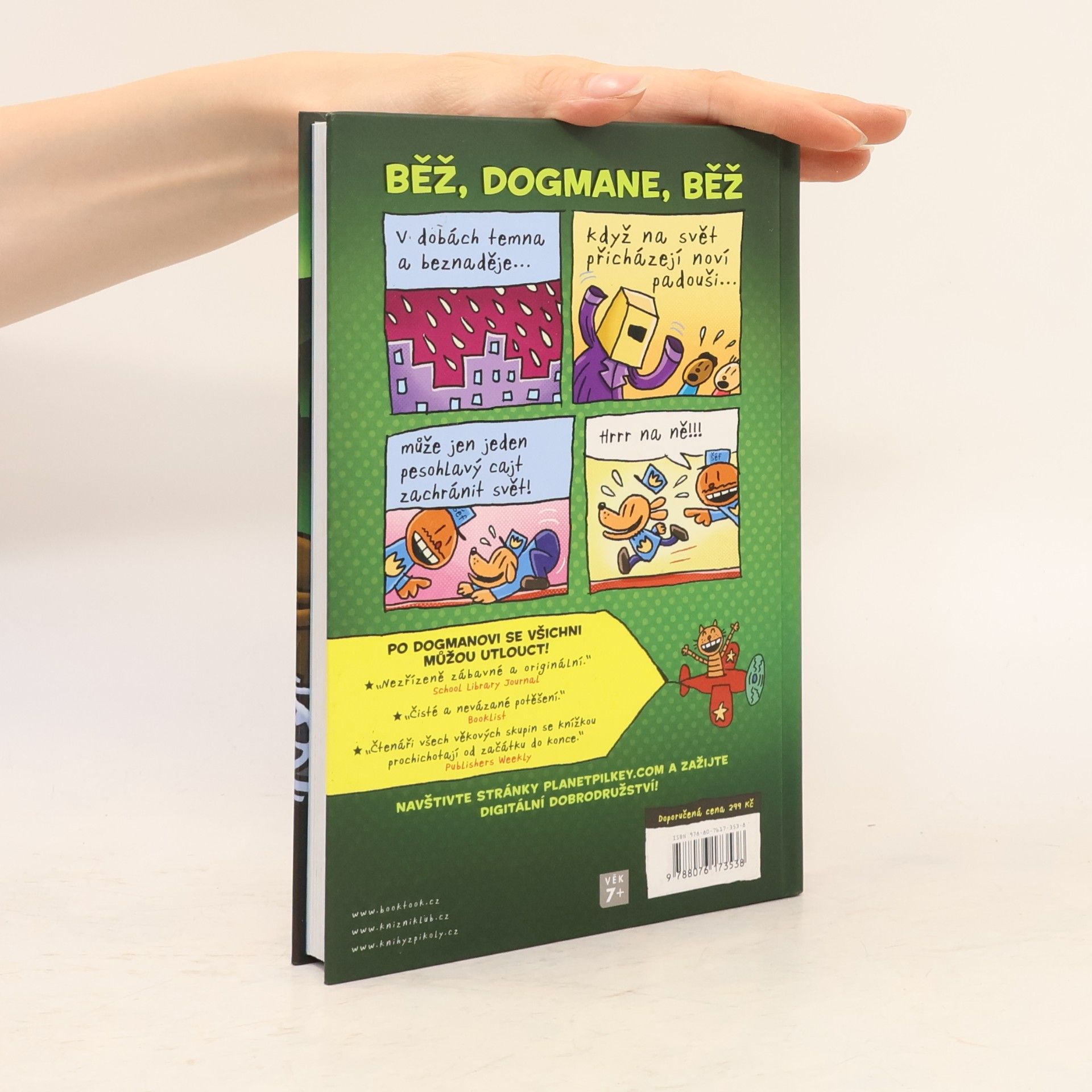 Dav Pilkey Dogman utržený ze řetězu