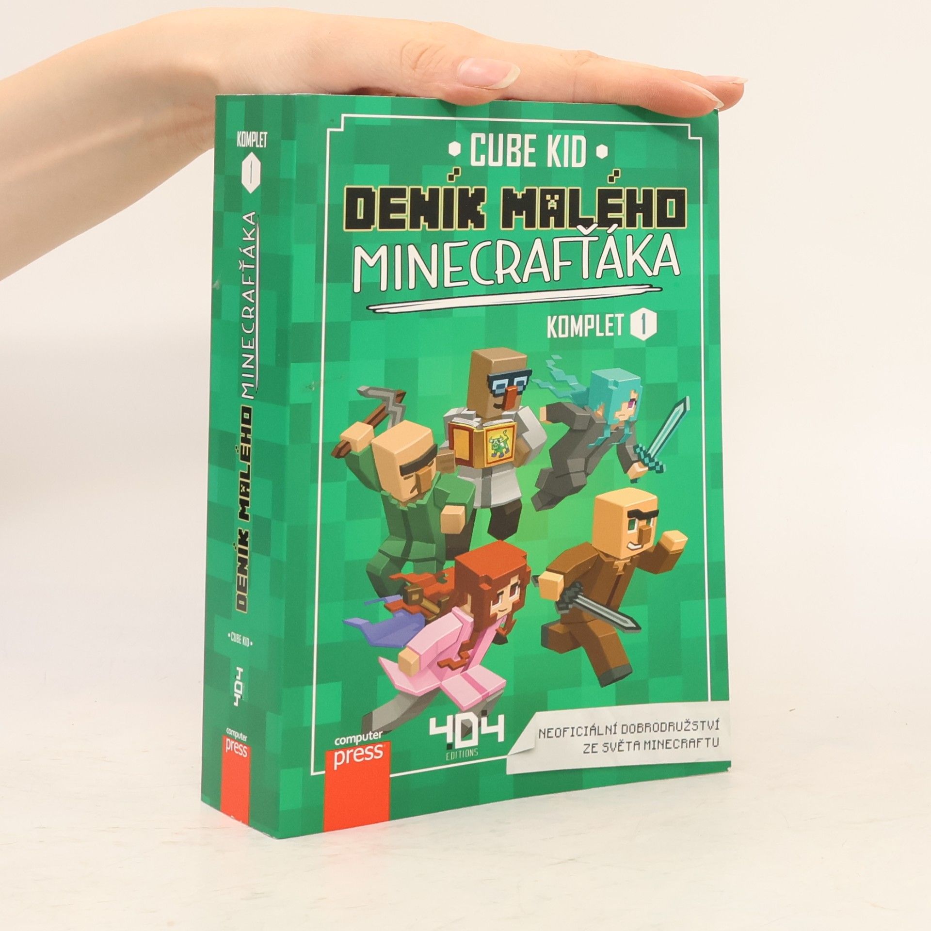 Marie Kala Deník malého Minecrafťáka. Komplet 1