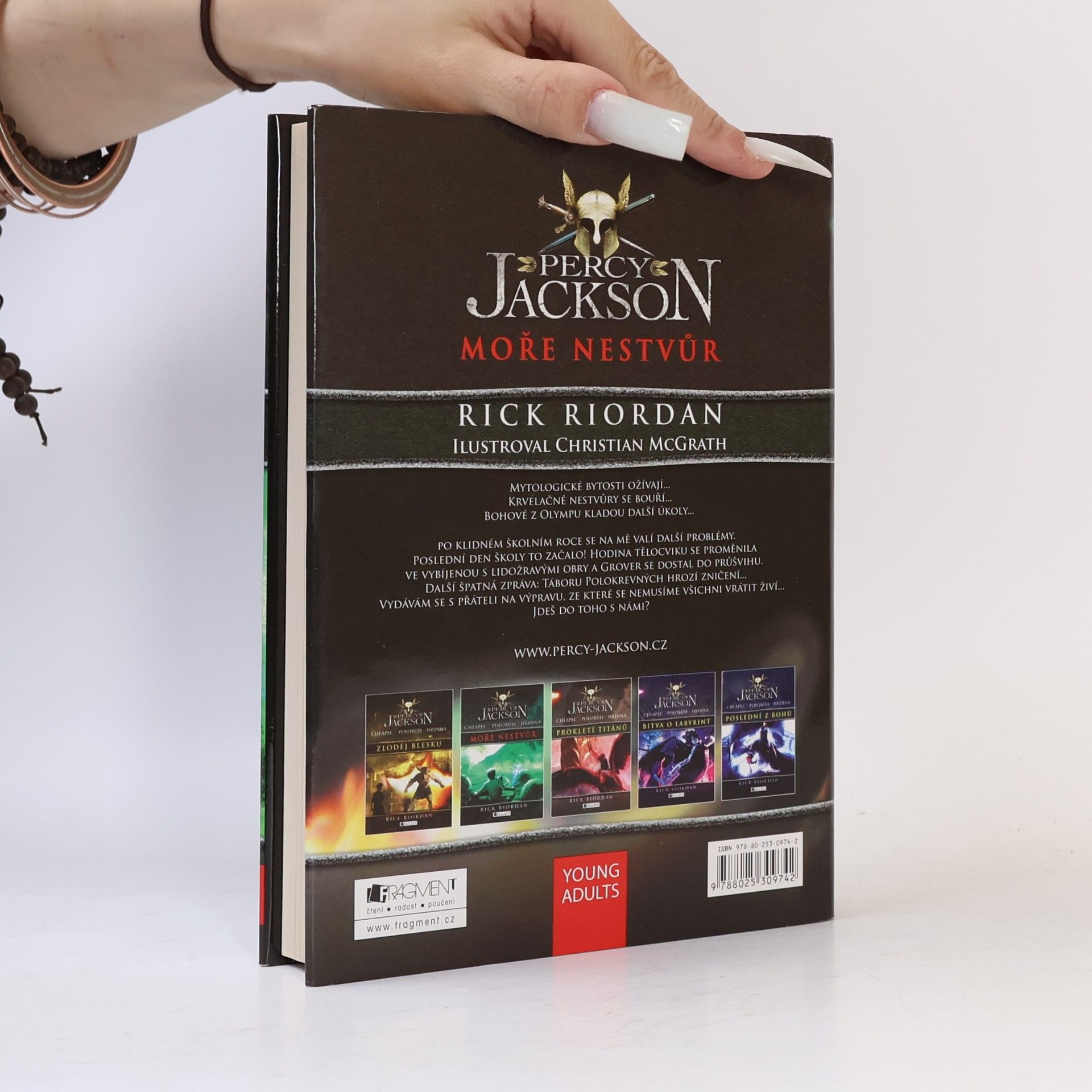 Rick Riordan Percy Jackson. Moře nestvůr