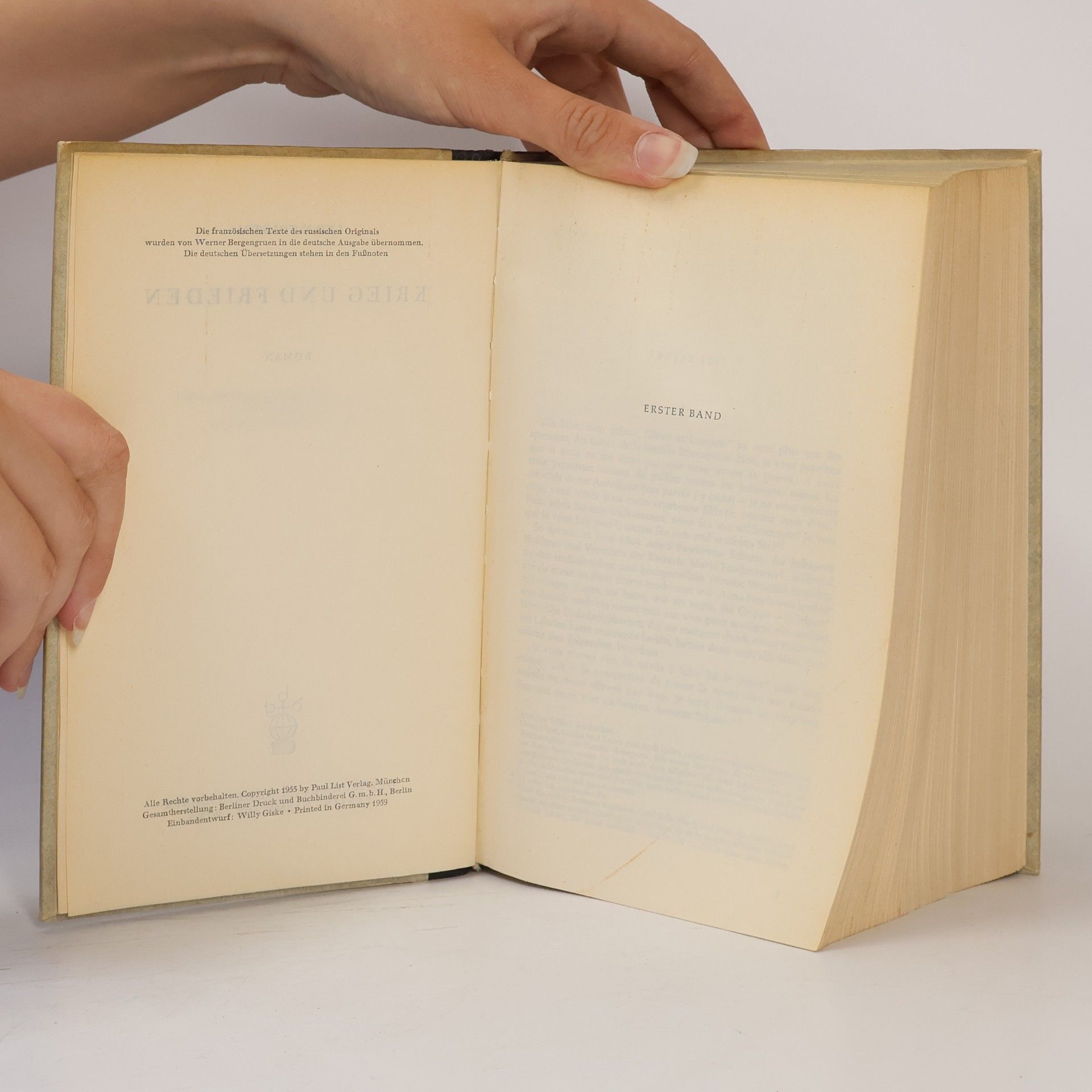 Lew Nikolajewitsch Tolstoi Krieg und Frieden