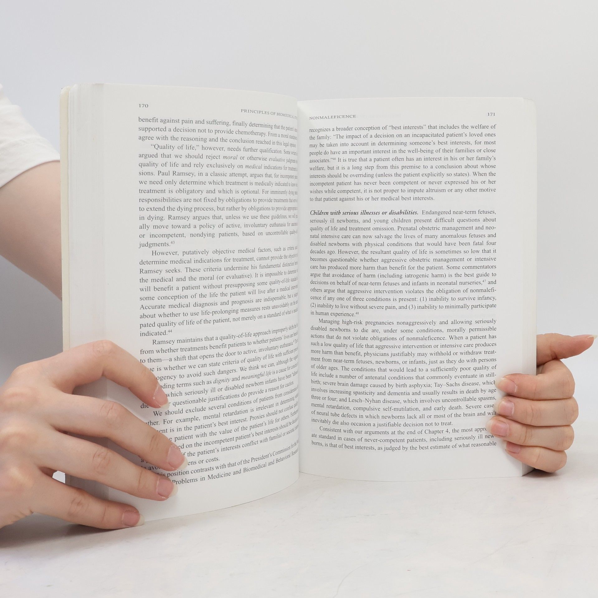 Tom L. Beauchamp Principles of Biomedical Ethics